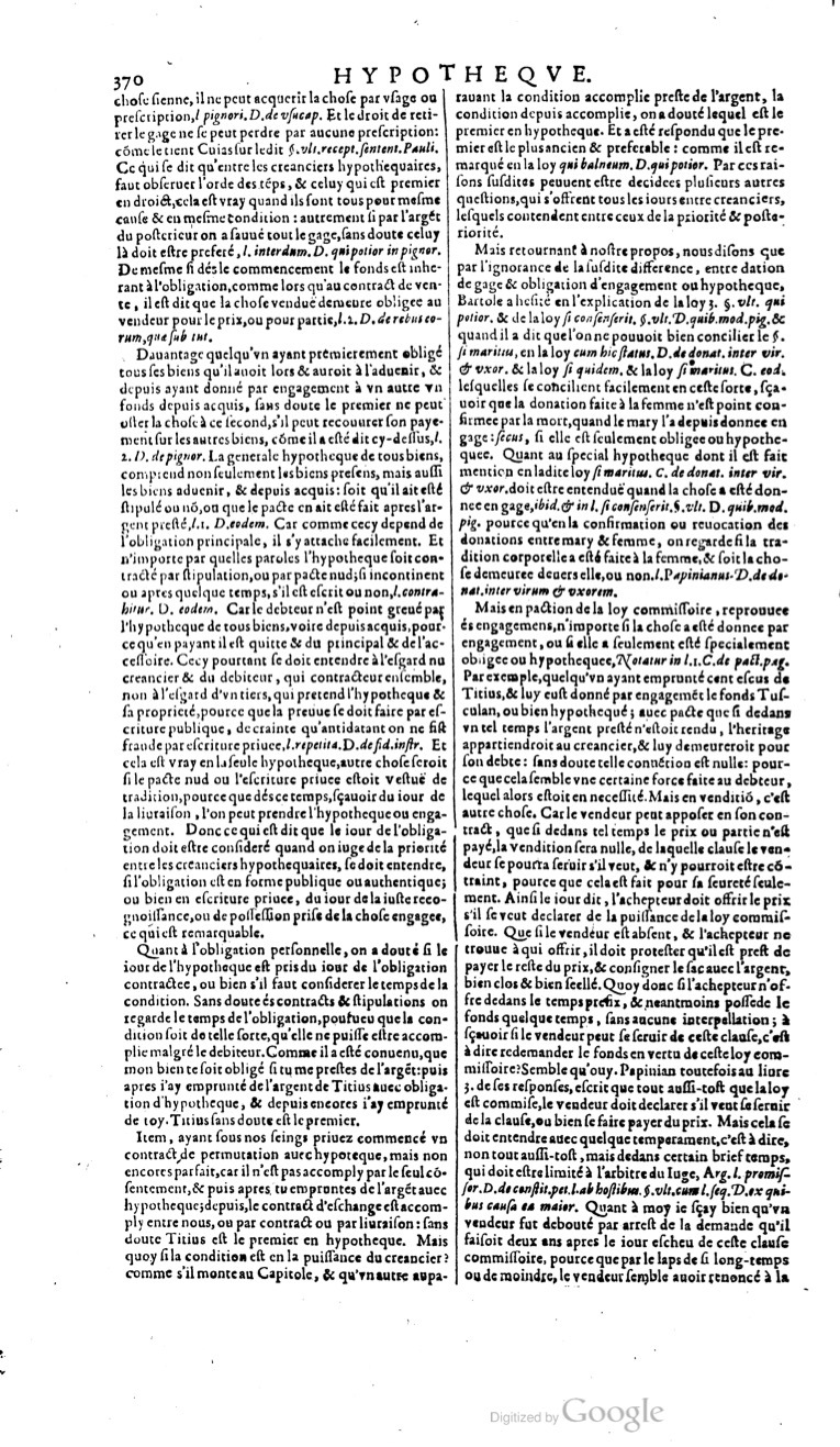 1629 - Veuve Nicolas Buon - Trésor du droit français (29620 T. 2) - BM Lyon