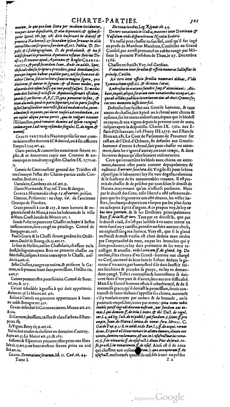 1629 - Veuve Nicolas Buon - Trésor du droit français (29620 T. 1) - BM Lyon