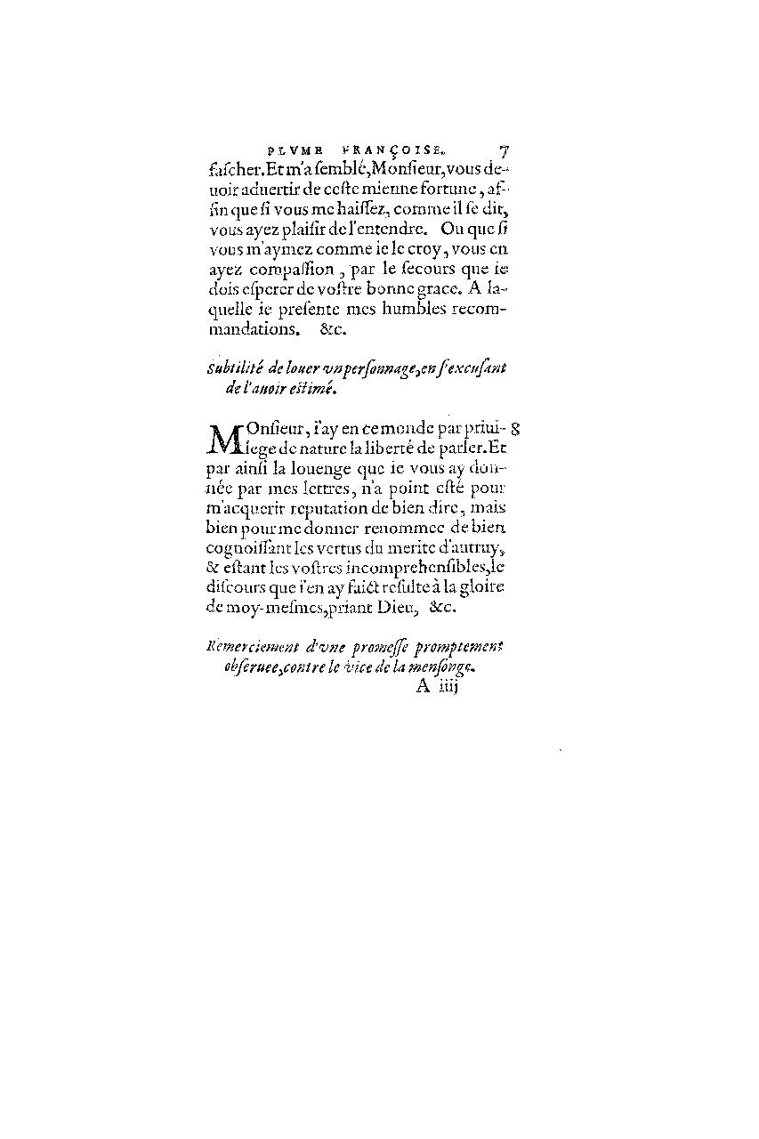 1572 - Nicolas Du Chemin - Finances et Trésor de la plume française - BM Lyon