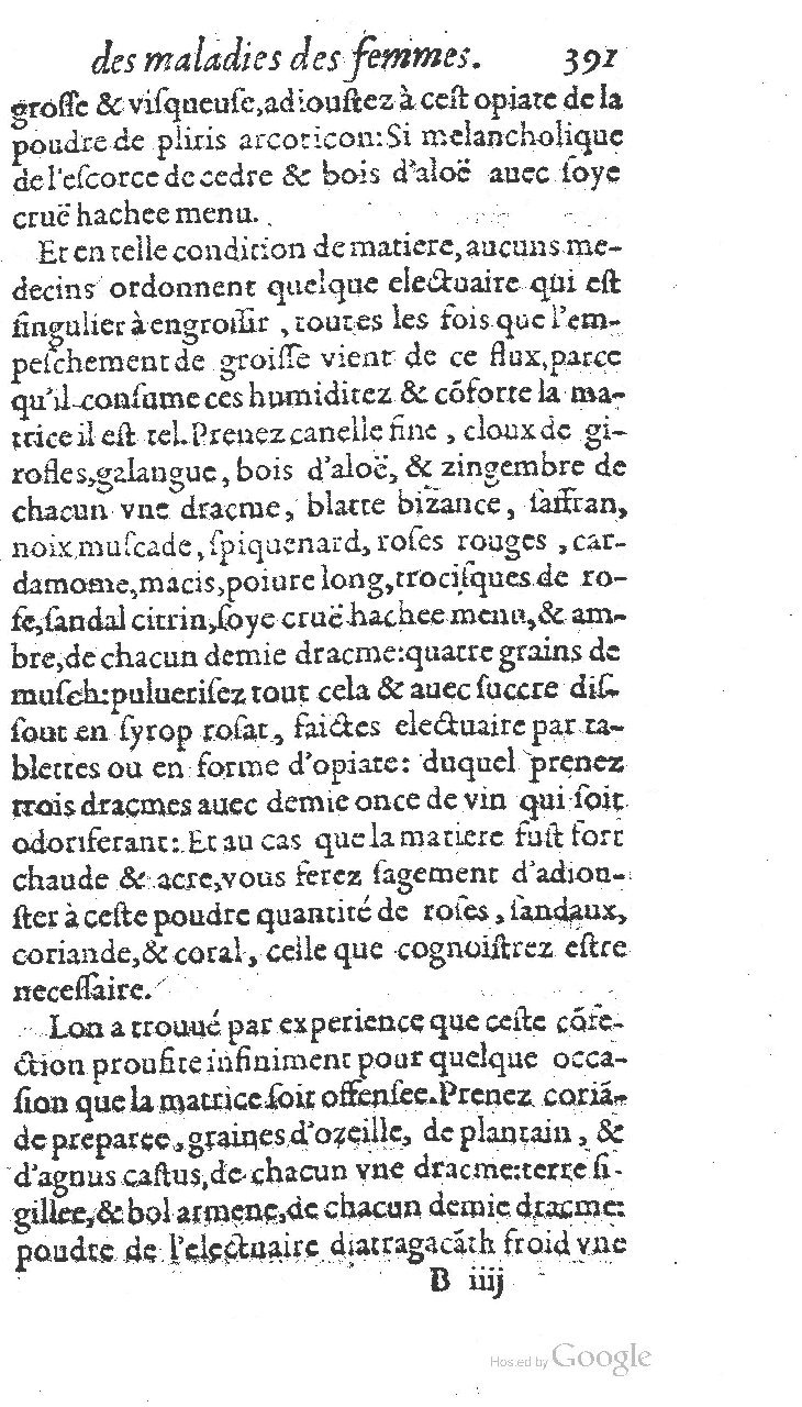 1585 - Jacques du Puis - Trésor des remèdes secrets pour les maladies des femmes - BnF
