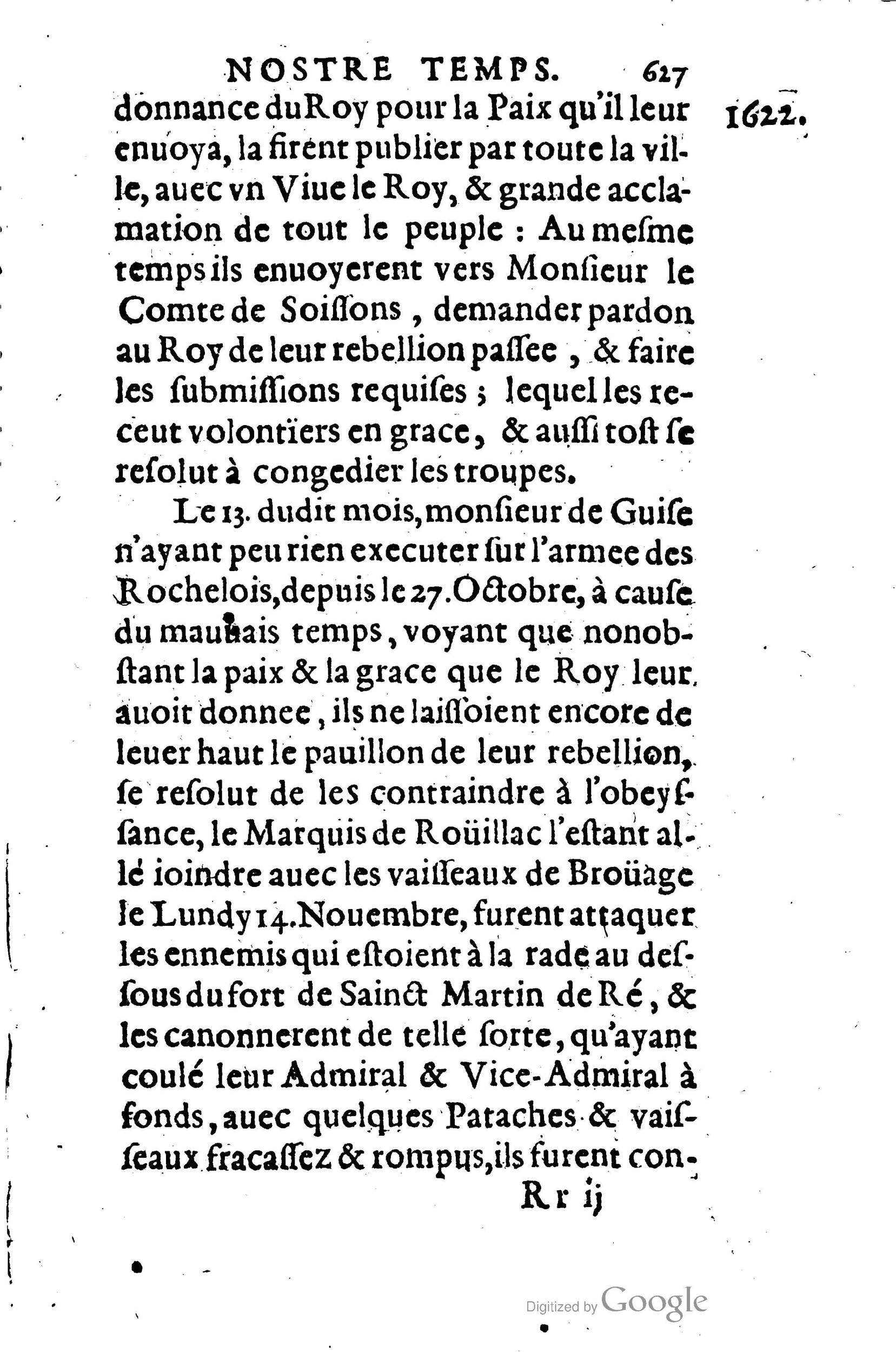 1623 - Joseph Bouillerot - Trésor de l’histoire générale de notre temps - BM Lyon