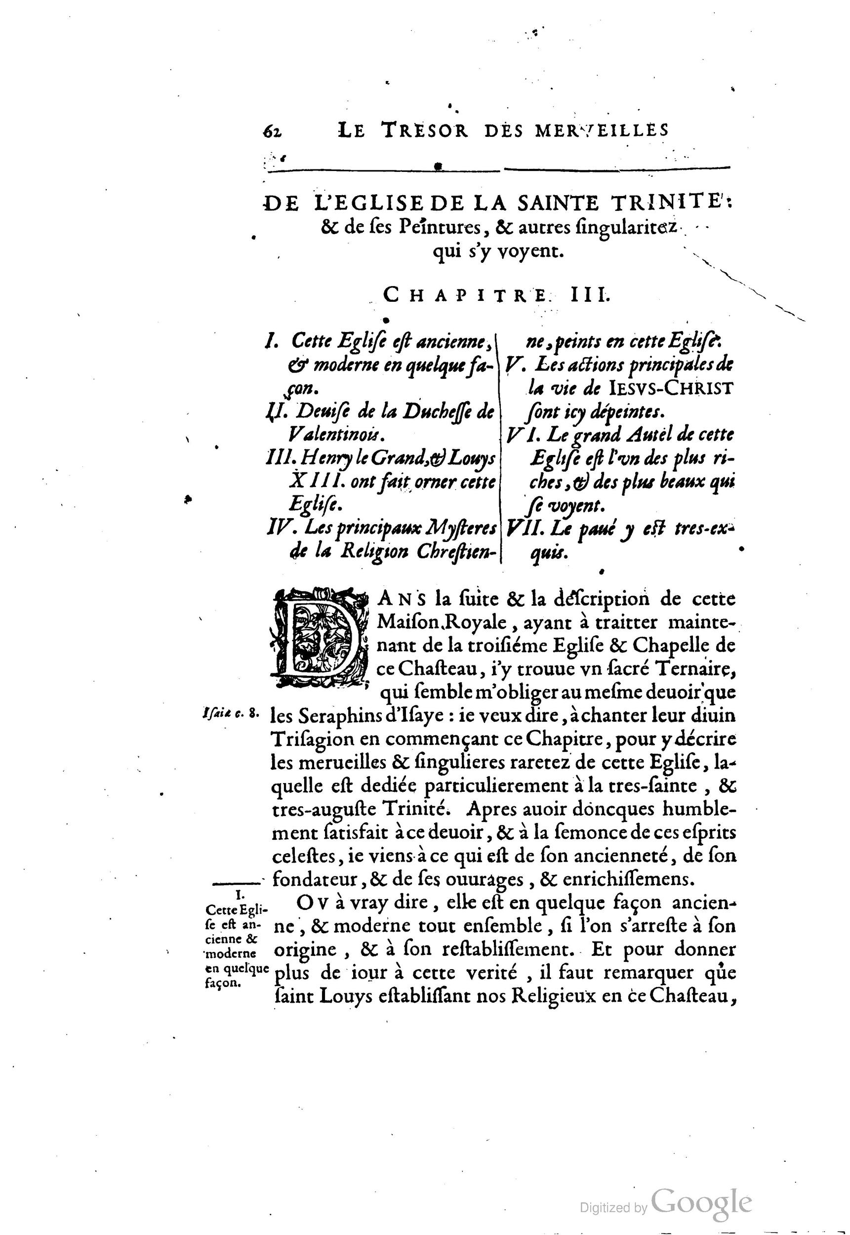 1642 - Sébastien Cramoisy - Trésor des merveilles de la maison royale de Fontainebleau - BM Lyon 1642 - Sébastien Cramoisy - Trésor des merveilles de la maison royale de Fontainebleau - BM Lyon