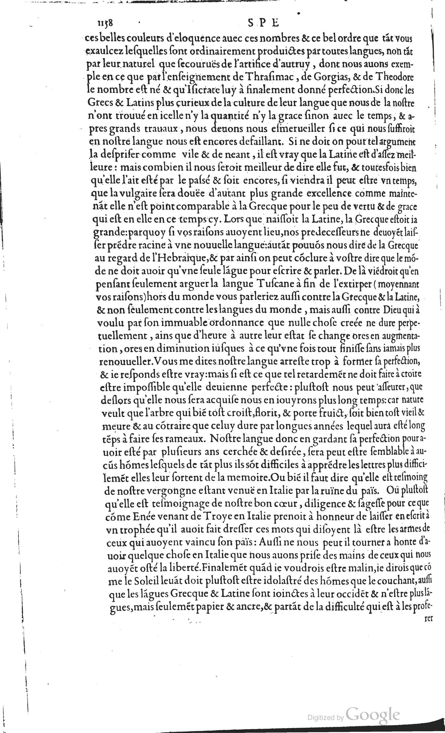 1585 - Barthélemy Honorat - Bibliothèques françaises - BSB Munich