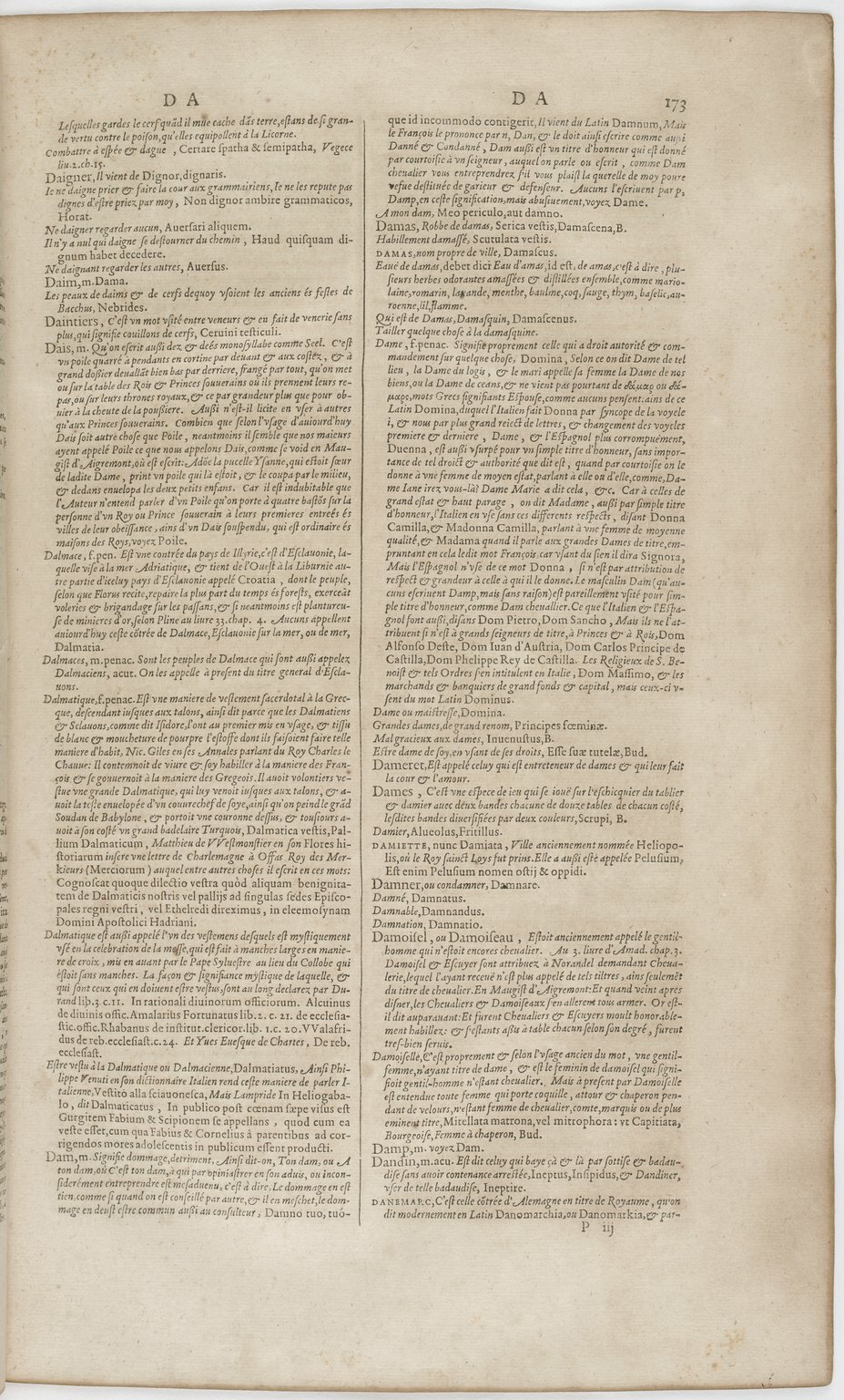 1606 - David Douceur - Trésor de la langue française - BnF