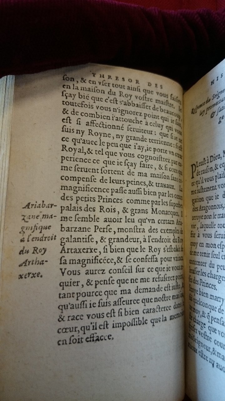 1581 - Pierre Le Voirier et Gervais Mallot - Trésor des histoires tragiques - BnF Richelieu