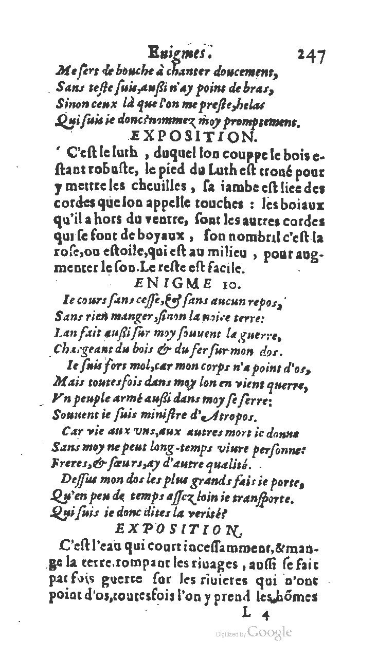 1611 - Jean Osmont - Trésor des récréations - BSB Munich
