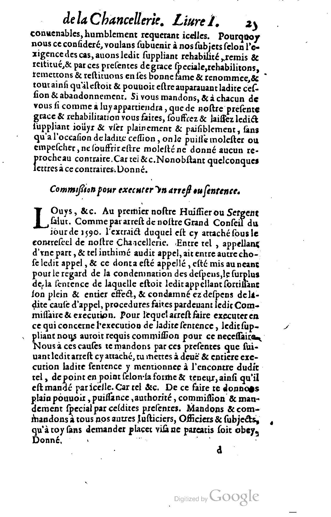 1614 - Jean Richer - Trésor du nouveau style et protocole de la chancellerie de France - BSB Munich