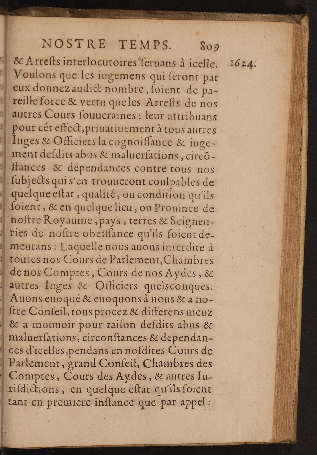 1626 - Joseph Bouillerot - Trésor de l’histoire générale de notre temps - BnF Arsenal