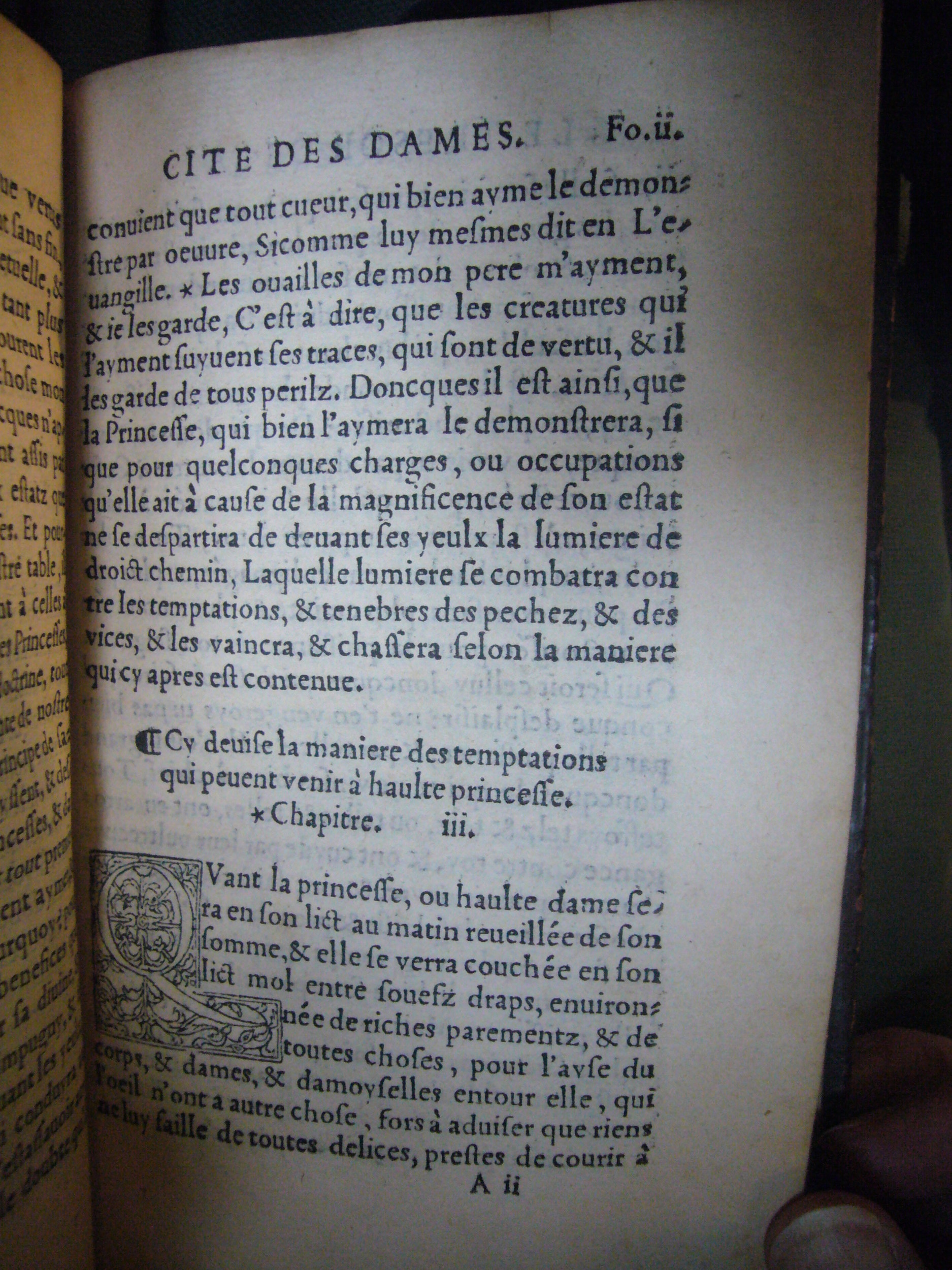 1536 - Jean André - Trésor de la cité des dames - BnF Arsenal