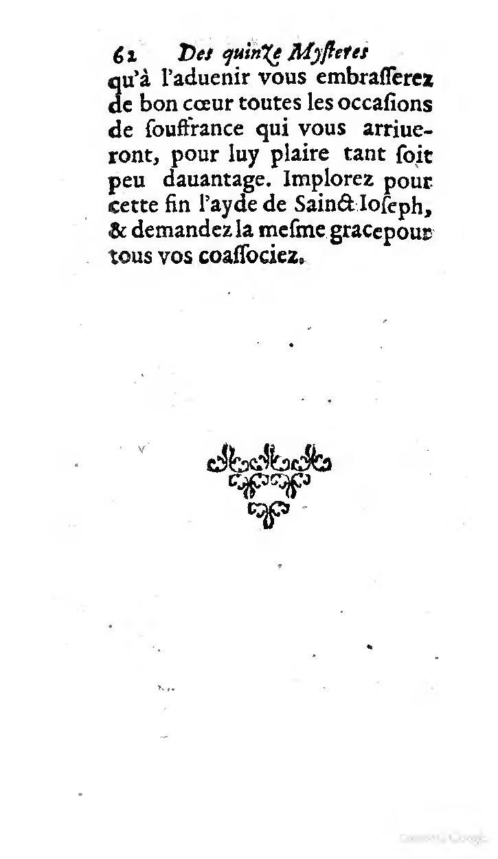 1646 - Jean Piot - Trésor inestimable de Saint-Joseph - BNC Rome
