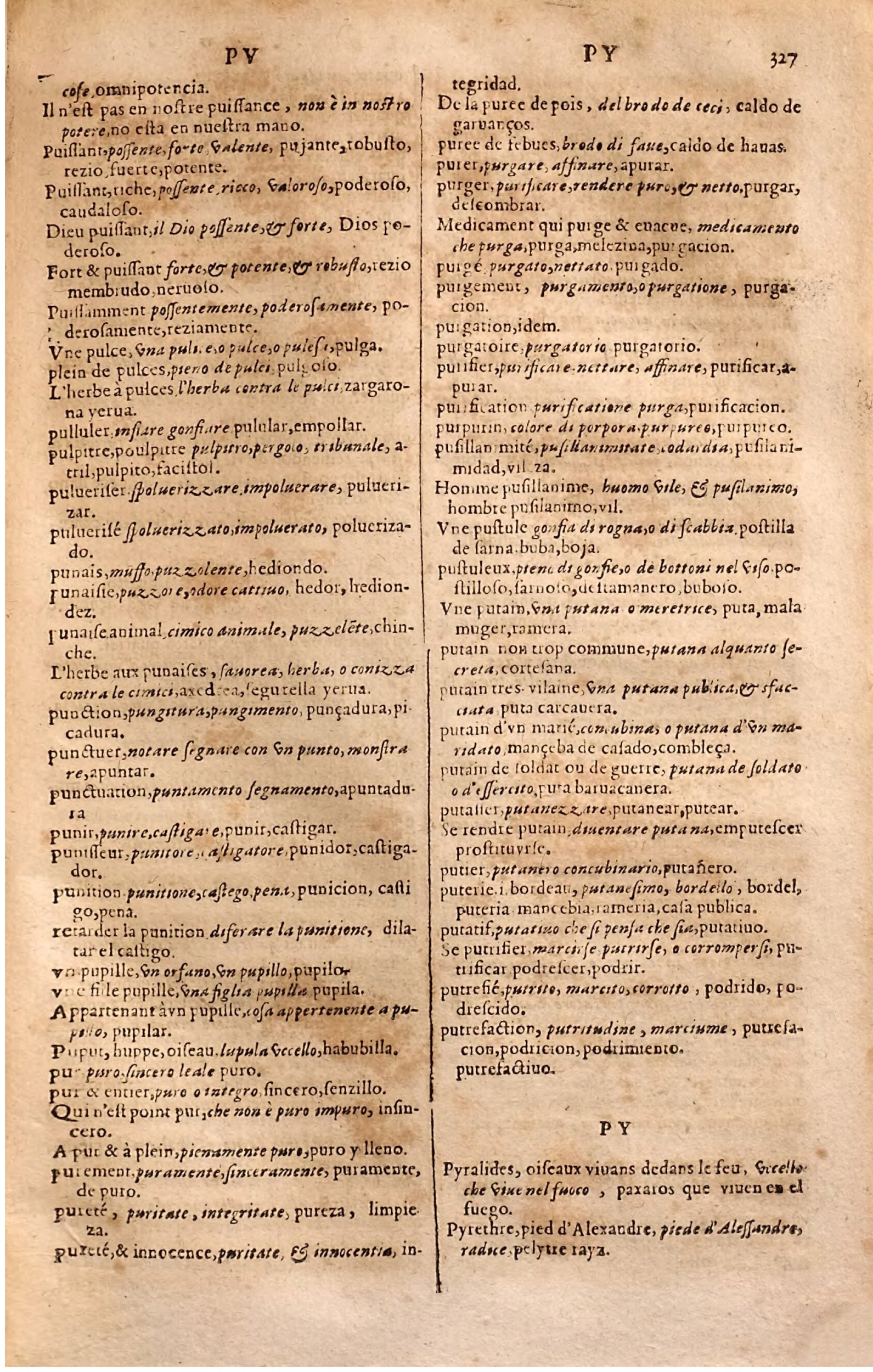 1627 - Jacques Crespin - Trésor des trois langues (Seconde partie) - Regensburg