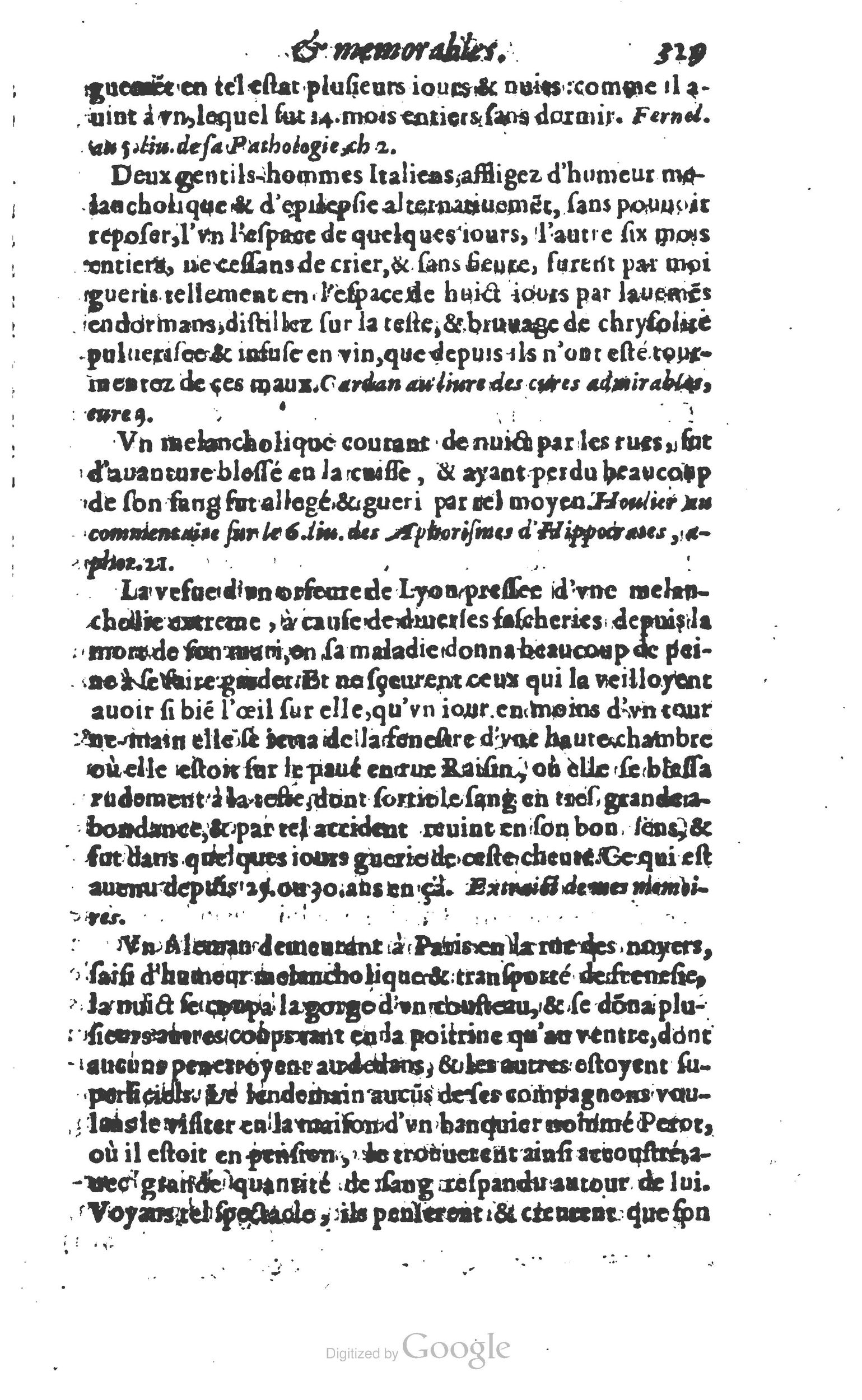 1610 - Paul Marceau - Trésor d’histoires admirables et mémorables - Princeton