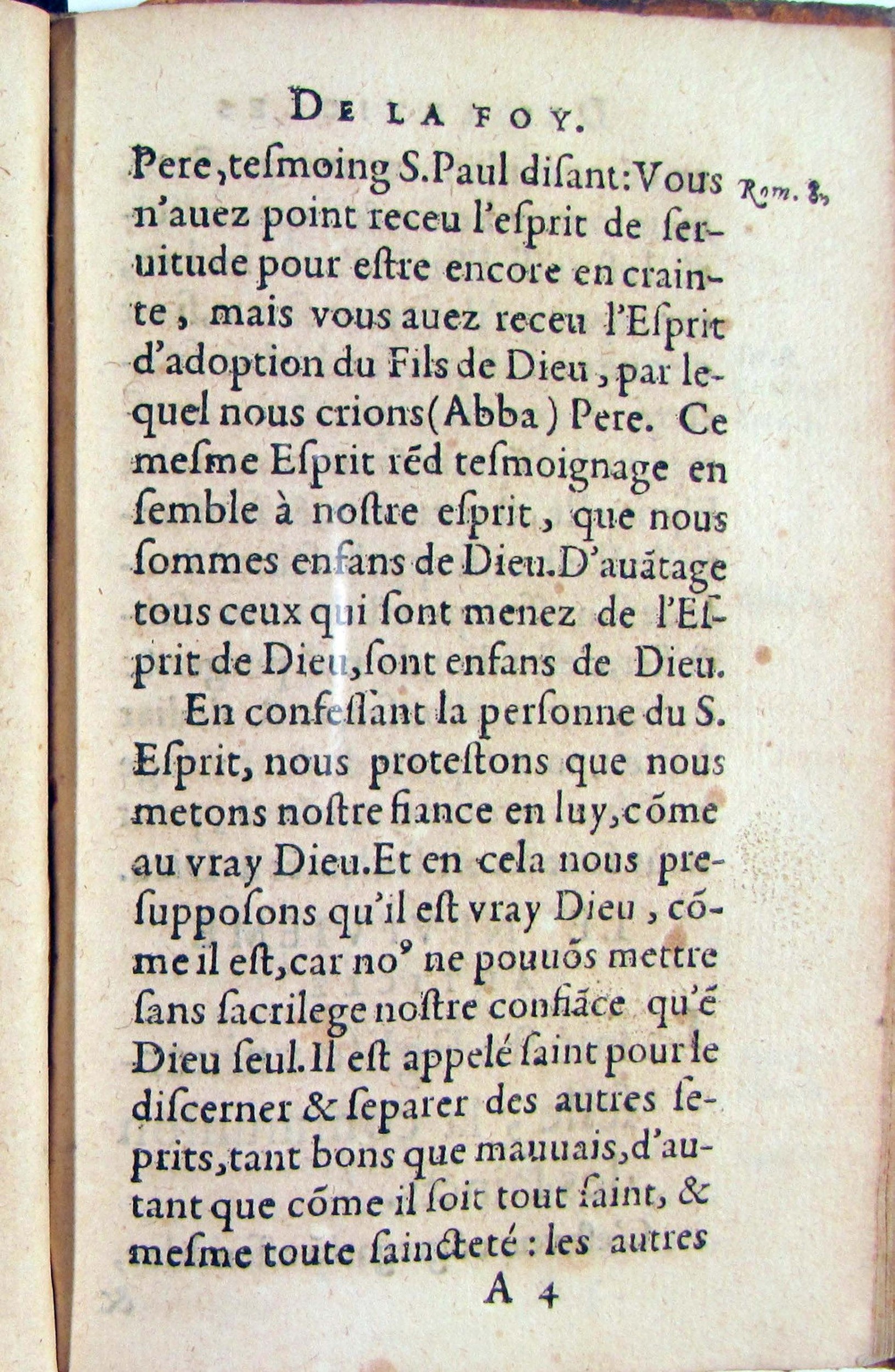1572 - Antoine Certia - Trésor des prières, oraisons et instructions chrétiennes - Nîmes