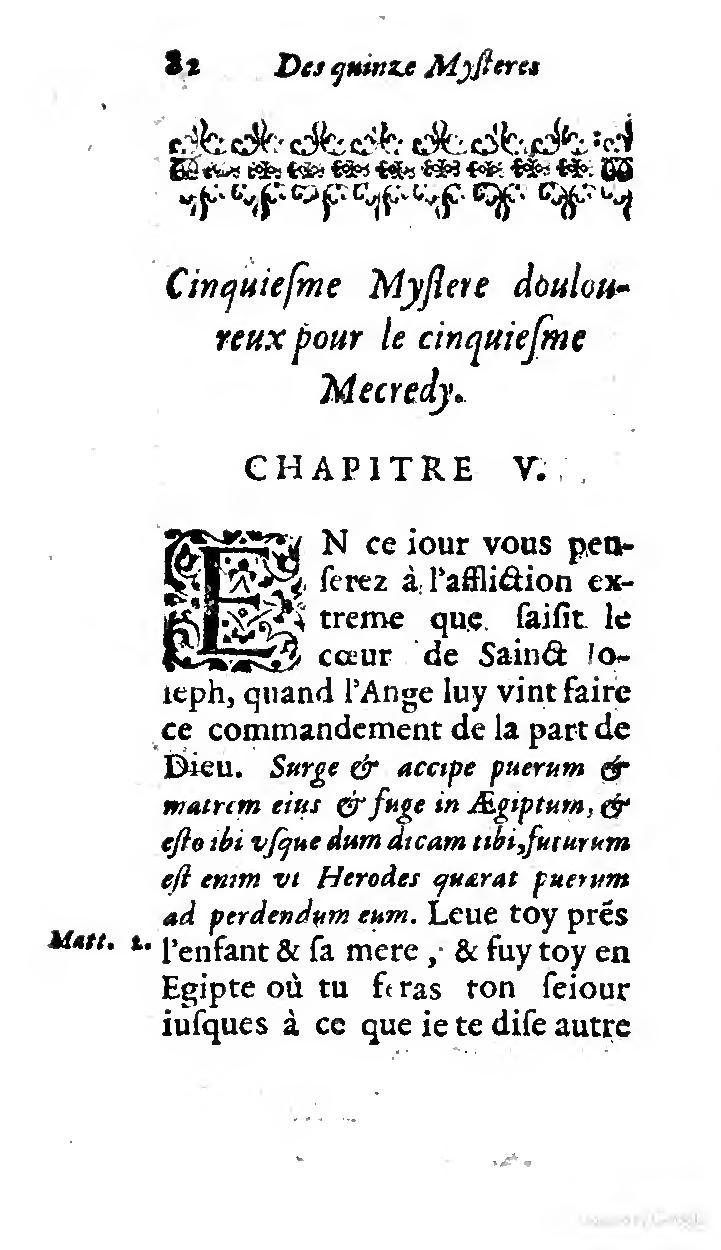 1646 - Jean Piot - Trésor inestimable de Saint-Joseph - BNC Rome
