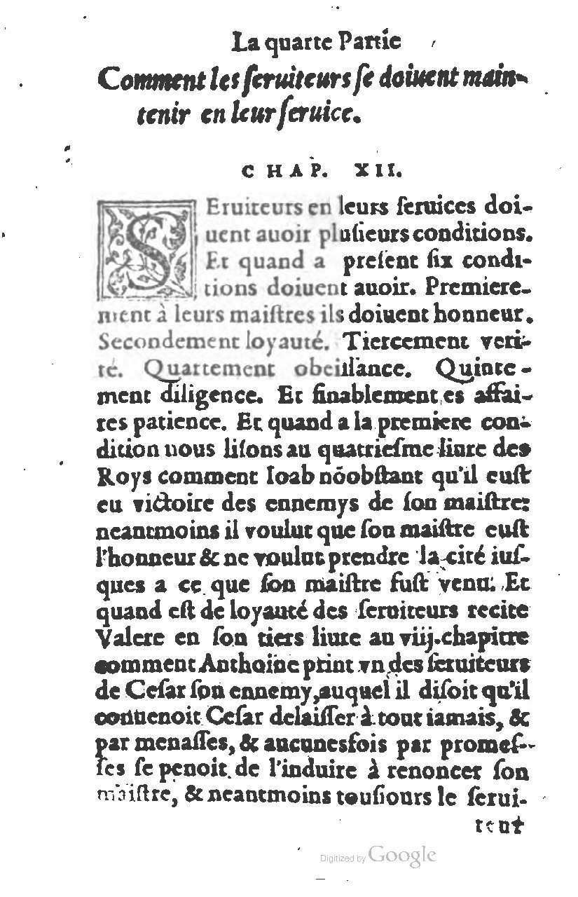 1573 - Benoît Rigaud - Trésor de sapience et fleur de toute bonté - BM Lyon