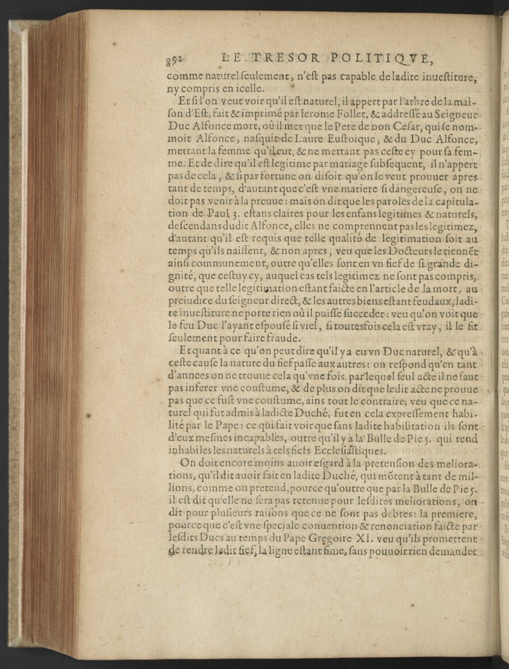 1608 - Nicolas Du Fossé - Trésor politique - BnF Tolbiac