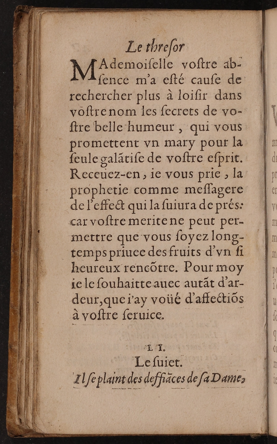 1597 - Matthieu Guillemot - Trésor d’amour - BnF Arsenal 1597 - Matthieu Guillemot - Trésor d’amour - BnF Arsenal