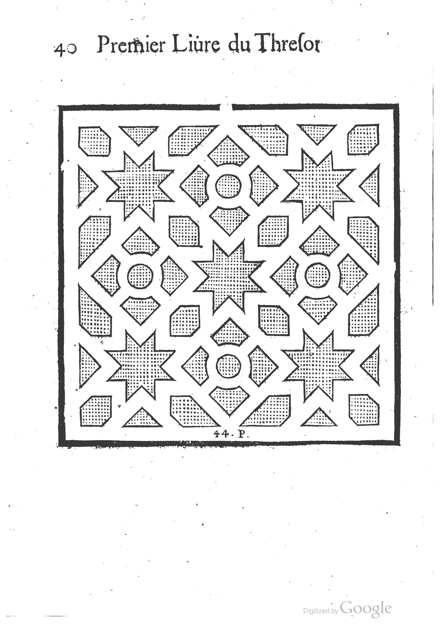 1629 - Étienne Gamonet - Trésor des parterres de l’univers - BM Lyon