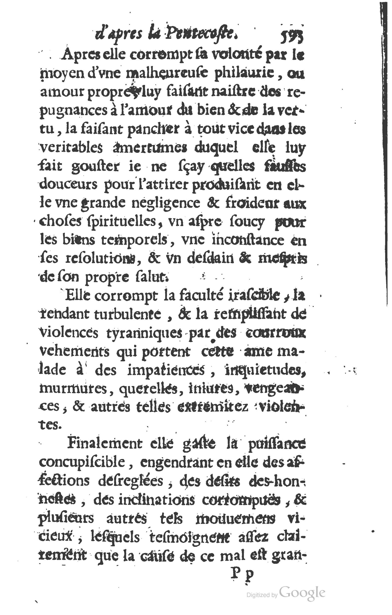 1629 - Manassés de Préaulx - Sermons ou Trésors de la piété chrétienne - BM Lyon