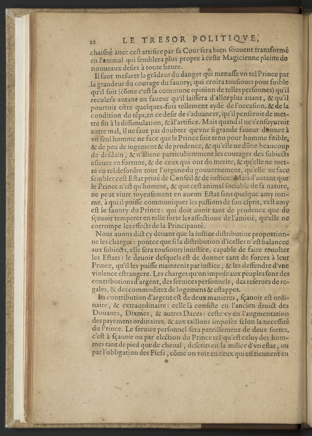 1608 - Nicolas Du Fossé - Trésor politique - BnF Tolbiac