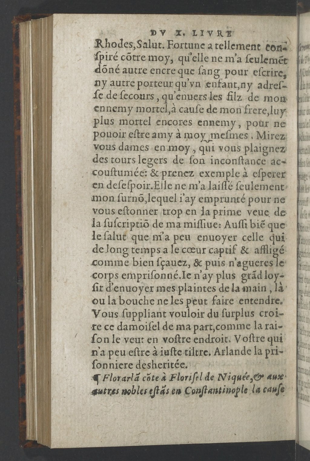 1564 - Vincent Norment et Jeanne Bruneau - Trésor des Amadis - BnF