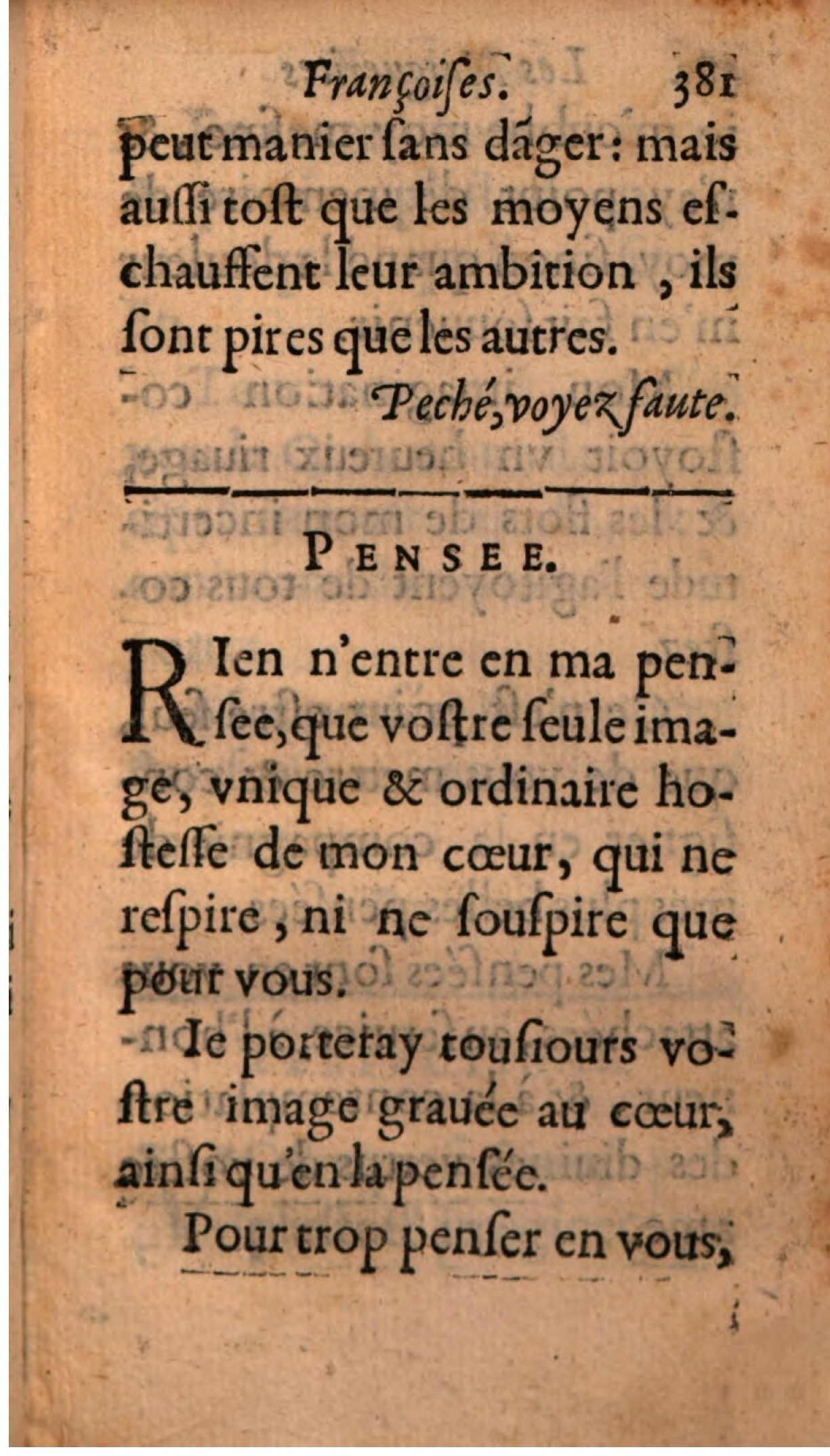 1608 - Théodore Reinsart - Les Marguerites françaises ou Trésor des Fleurs du bien-dire - BSB Munich