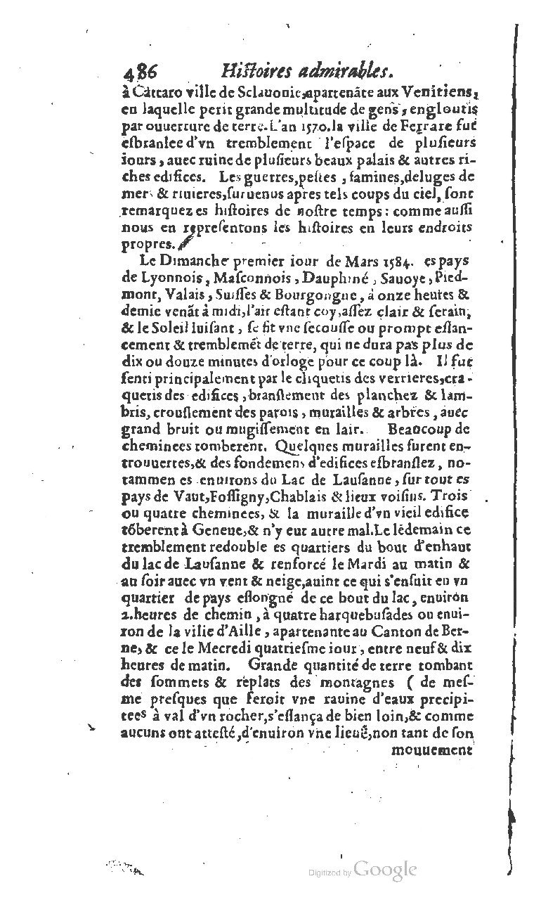 1610 - Paul Marceau - Trésor d’histoires admirables et mémorables - BSB Munich 1610 - Paul Marceau - Trésor d’histoires admirables et mémorables - BSB Munich