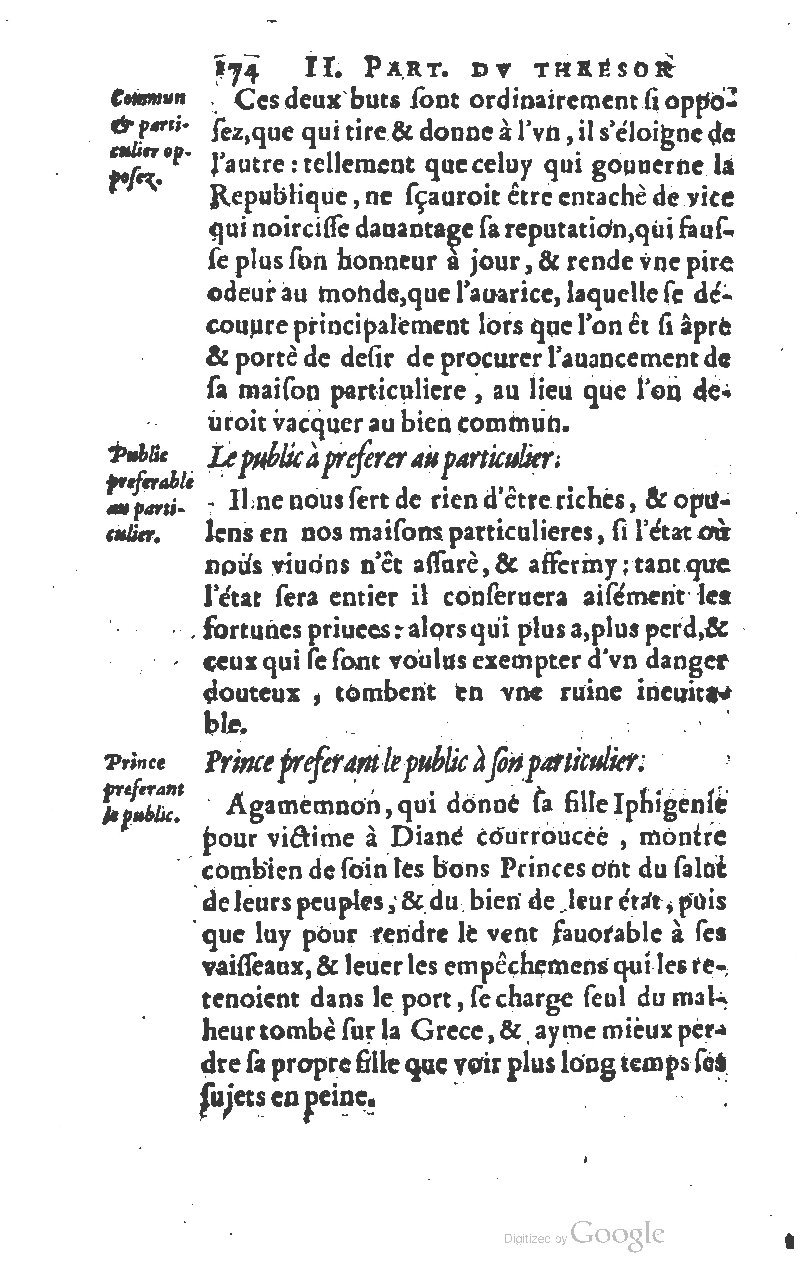 1610 - Louis Coste - Trésor de l’éloquence française (Seconde partie) - BM Lyon
