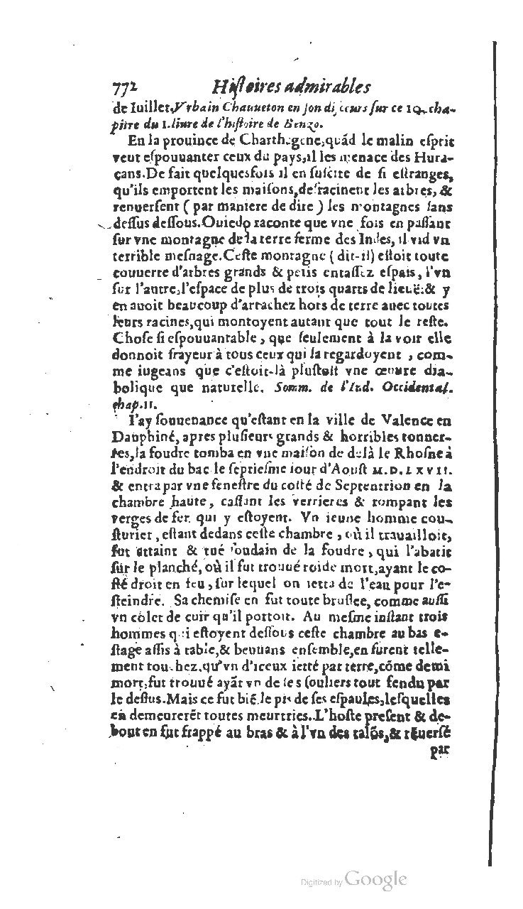 1610 - Paul Marceau - Trésor d’histoires admirables et mémorables - BSB Munich 1610 - Paul Marceau - Trésor d’histoires admirables et mémorables - BSB Munich