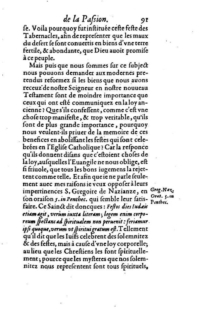 1607 - Nicolas Du Fossé - Trésor quadragésimal - T 02 - BM Lyon