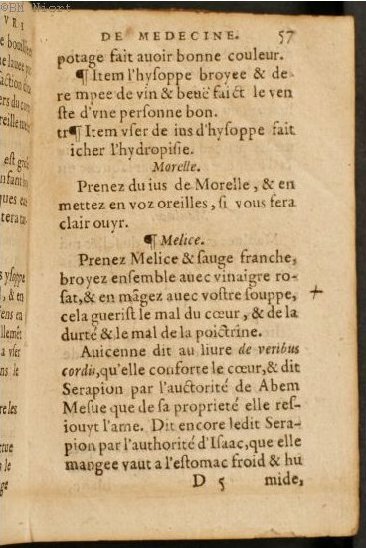 1586 - Benoît Rigaud - Trésor des fleurs et secrets de médecine - Université Paris Cité