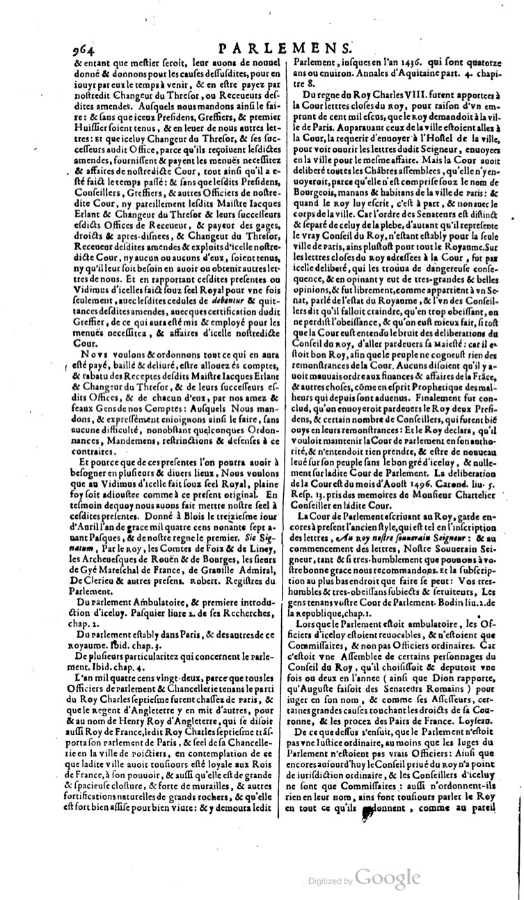 1629 - Veuve Nicolas Buon - Trésor du droit français (21754 T. 2) - BM Lyon
