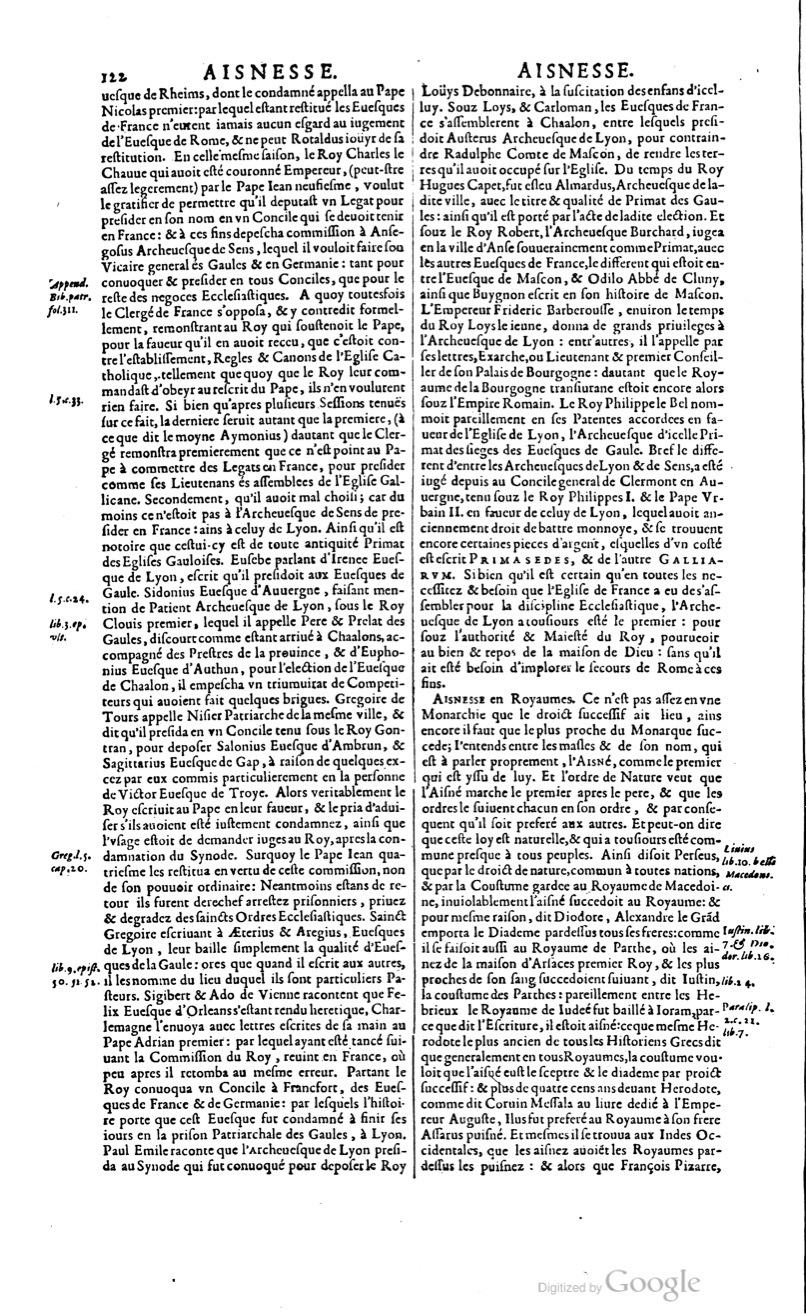 1629 - Veuve Nicolas Buon - Trésor du droit français (29620 T. 1) - BM Lyon