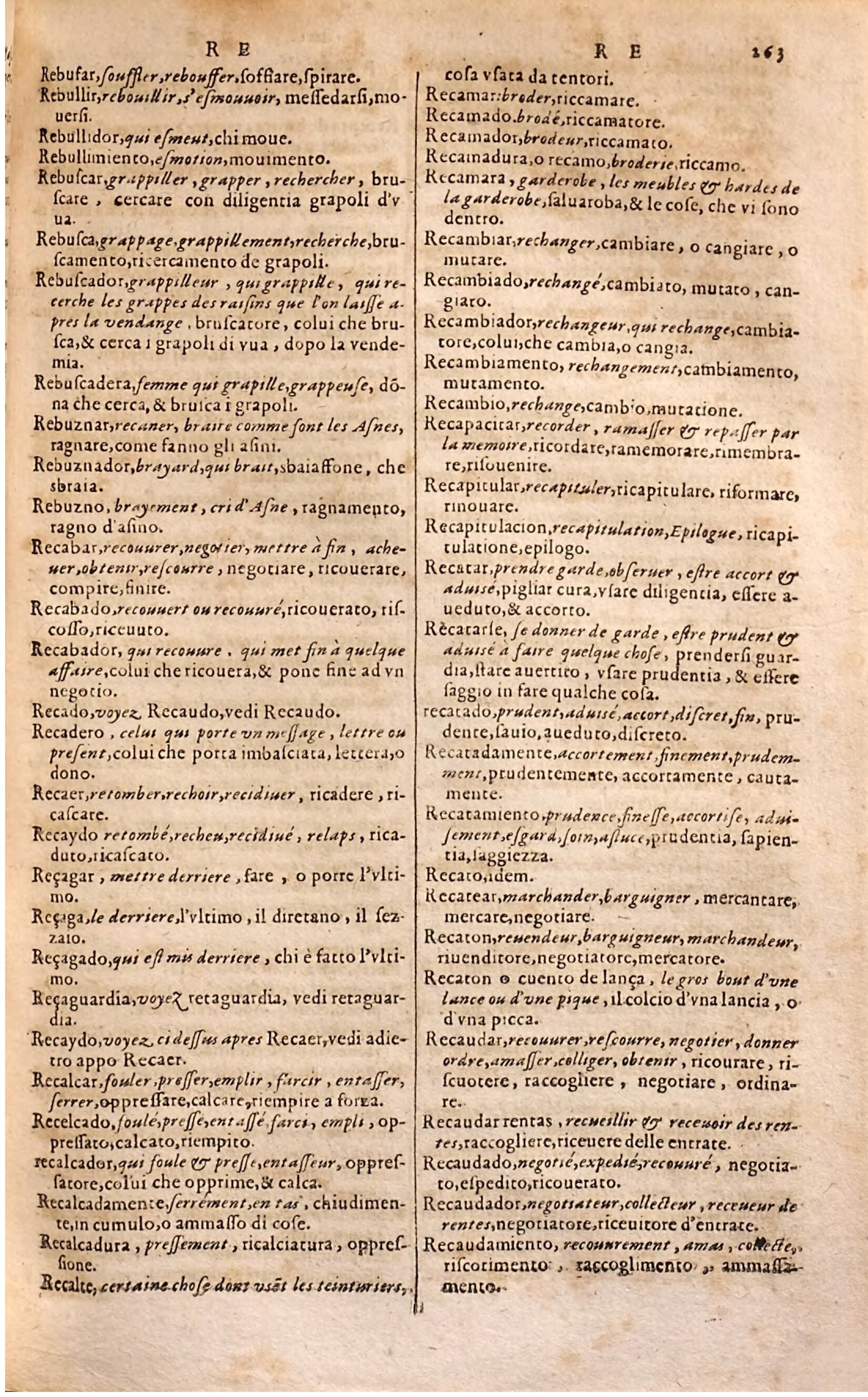 1627 - Jacques Crespin - Trésor des trois langues - Regensburg