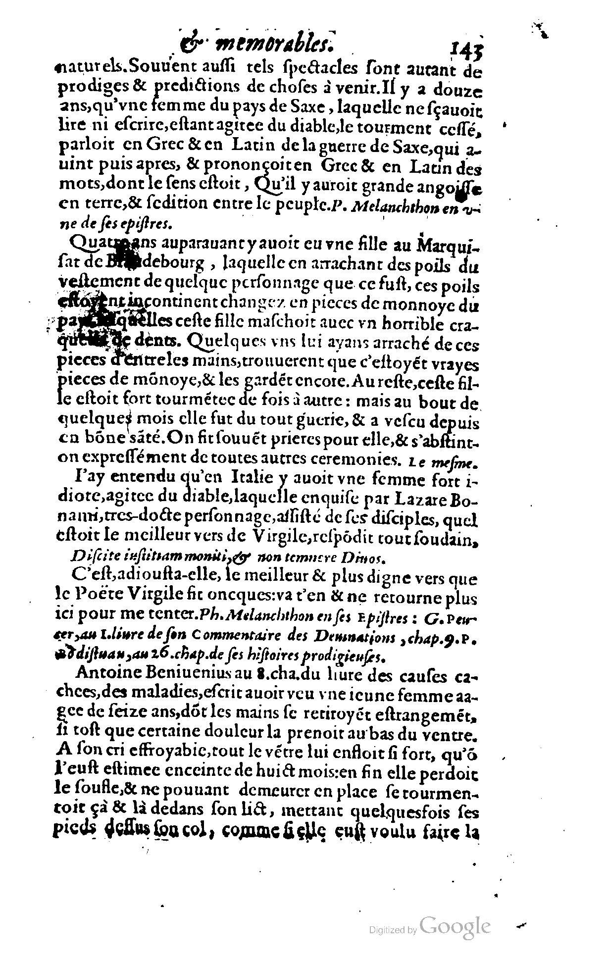 1620 - Samuel Crespin - Trésor d’histoires admirables et mémorables - BCU Lausanne