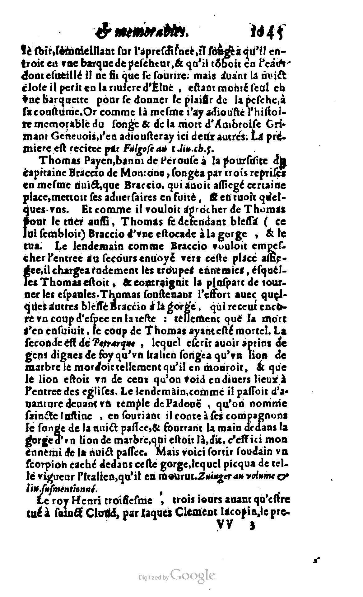 1620 - Samuel Crespin - Trésor d’histoires admirables et mémorables - BCU Lausanne