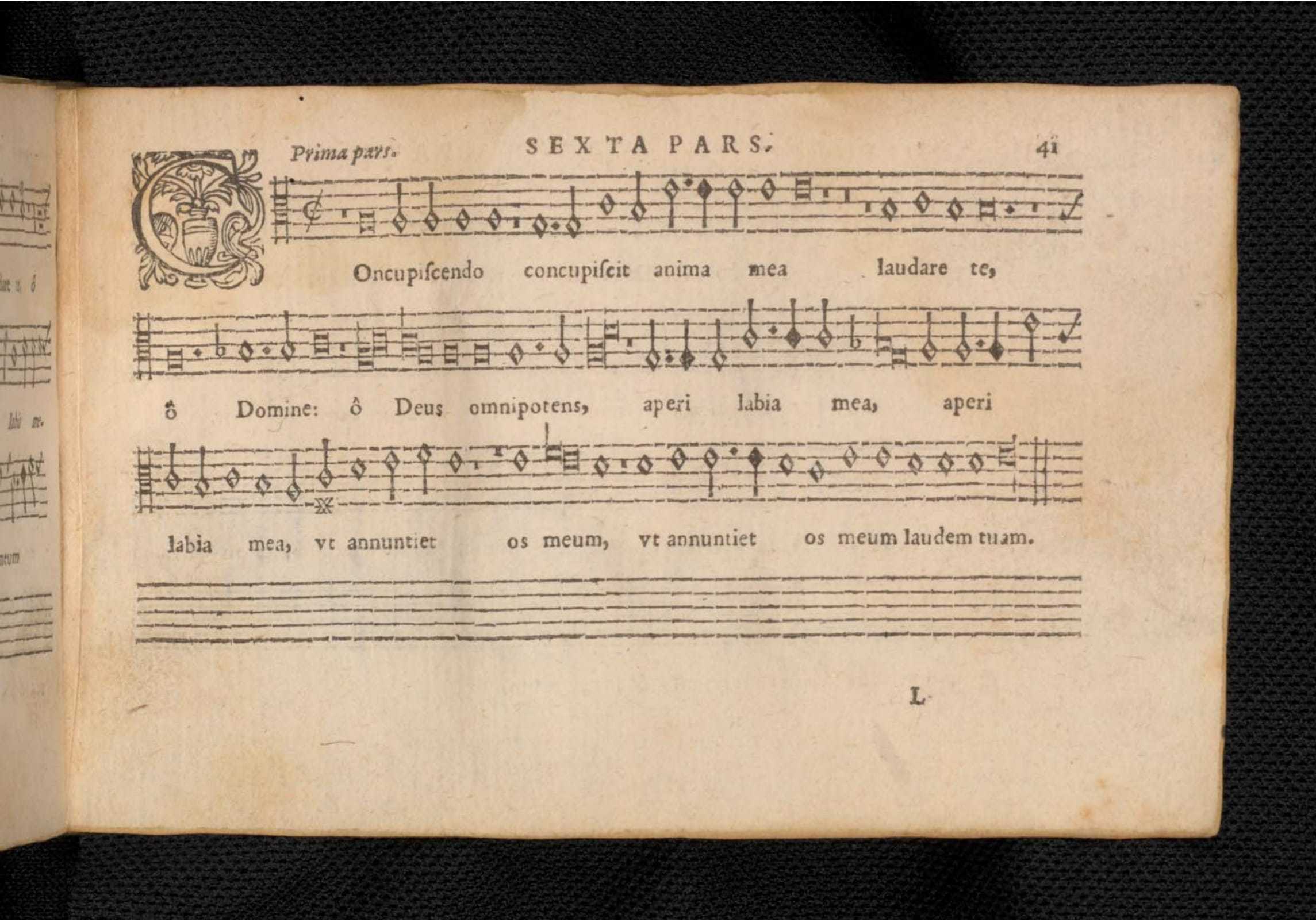 1576 - [Pierre de Saint-André] - Trésor de musique d’Orlande de Lassus Quinta et Sexta pars - KBR Bruxelles