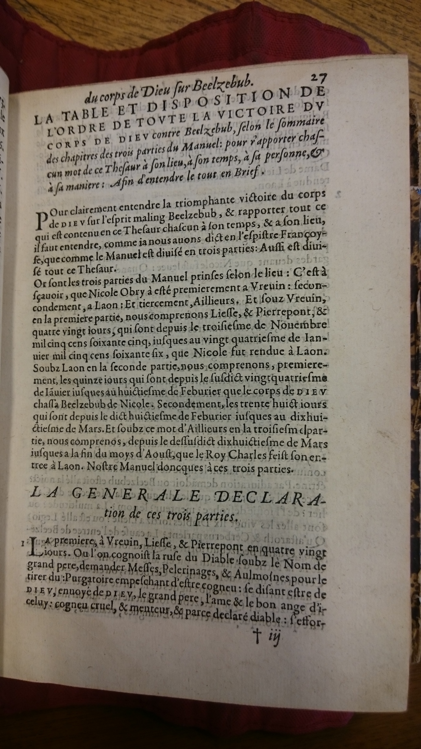 1578 - Nicolas Chesneau - Trésor et entière histoire de la triomphante victoire du corps de Dieu sur l’esprit malin - BM Lyon 1578 - Nicolas Chesneau - Trésor et entière histoire de la triomphante victoire du corps de Dieu sur l’esprit malin - BM Lyon