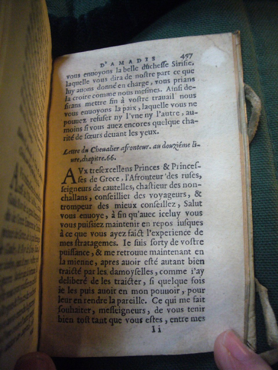 1567 - Jean Pygot - Trésor des Amadis - BnF Arsenal