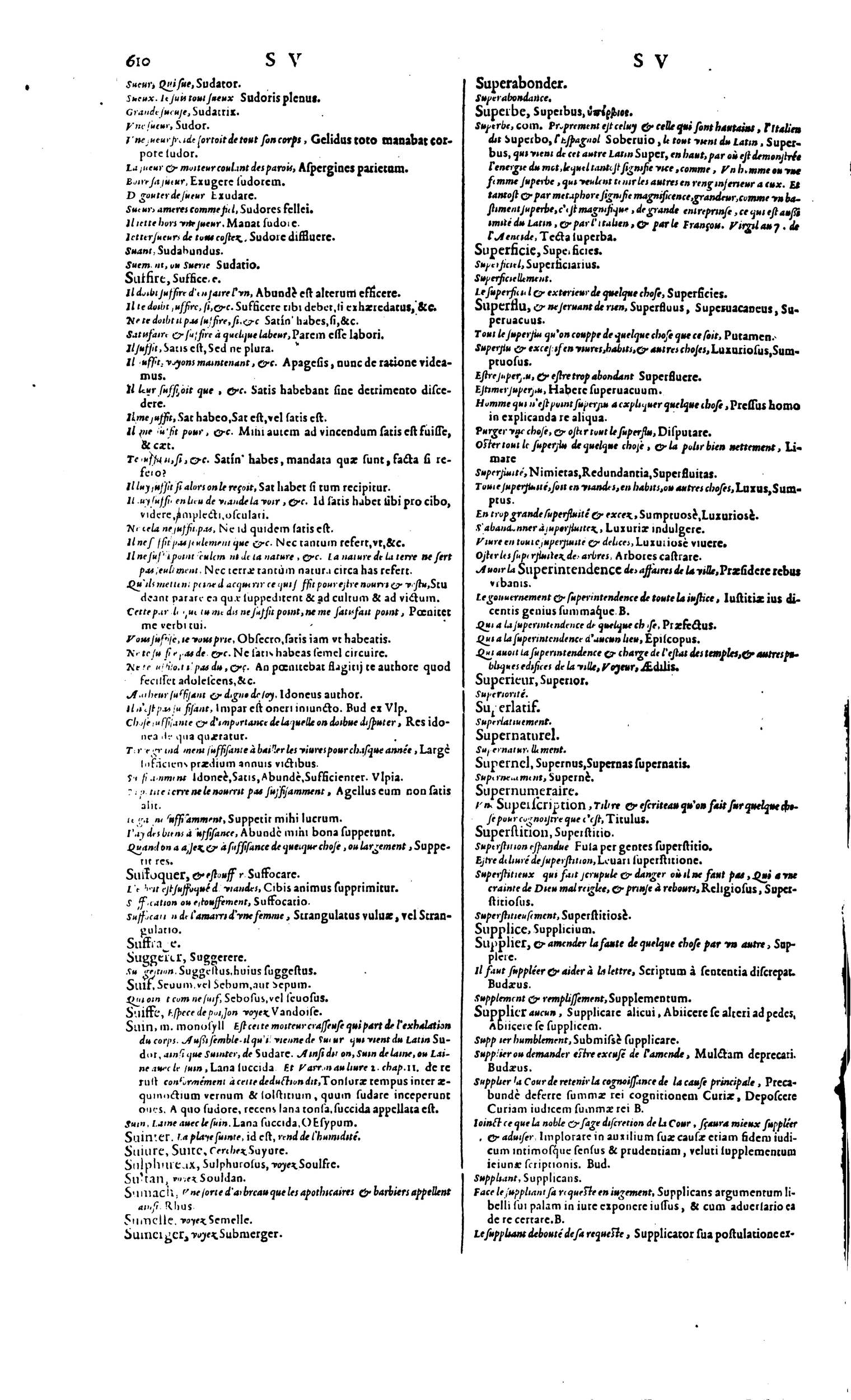 1606 - David Douceur - Trésor de la langue française - BM Lyon 1606 - David Douceur - Trésor de la langue française - BM Lyon