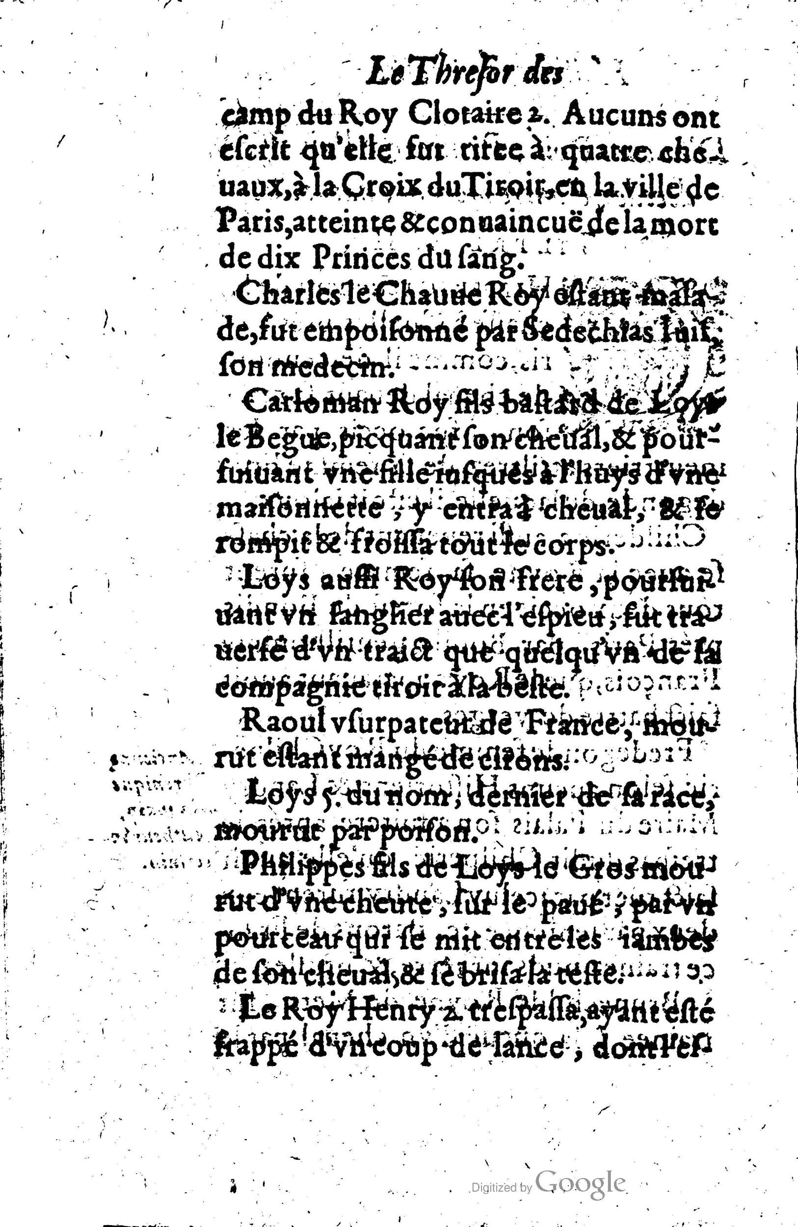 1619 - Jean Corrozet - Trésor des histoires de France - Anvers Musée Plantin-Moretus