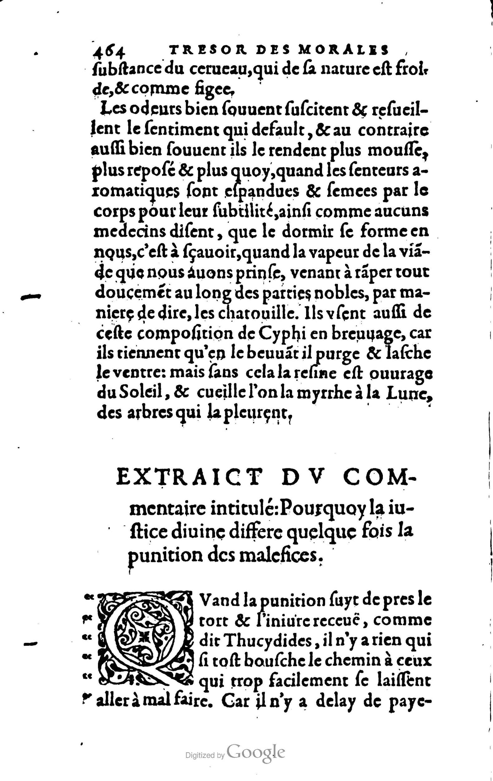 1578 - Jean Poupy - Trésor des morales de Plutarque - BSB Munich