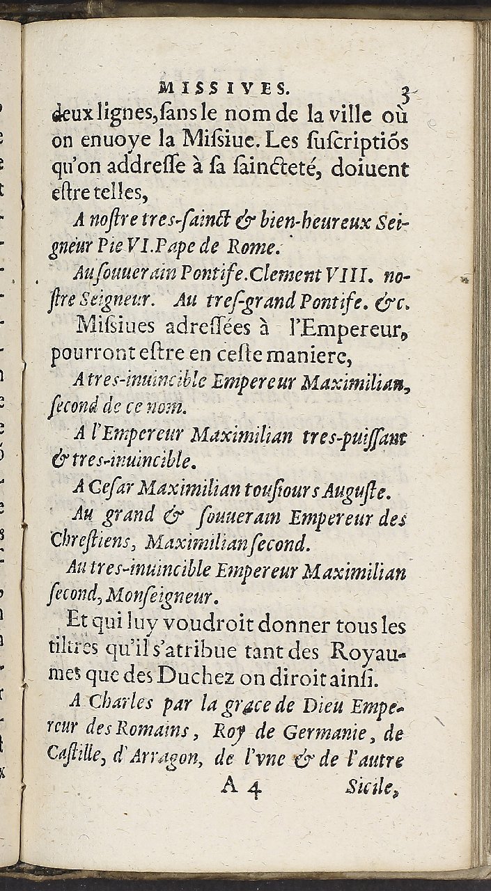 1597 - Jean Osmont - Trésor des secrétaires - Brno