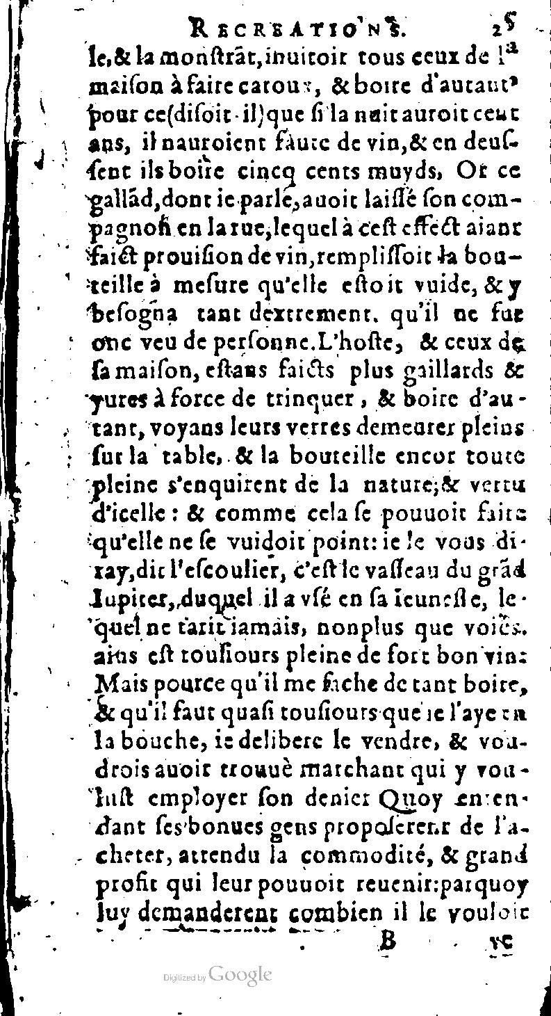 1616 - Balthazar Bellère - Trésor des récréations - NK ČR Prague