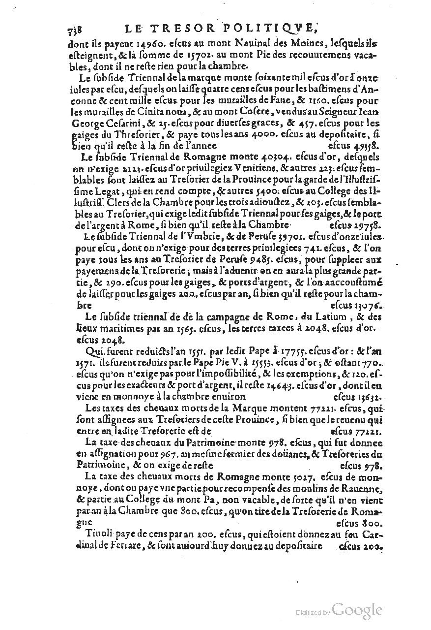 1611 - Pierre Chevalier - Trésor politique - UGent 1611 - Pierre Chevalier - Trésor politique - UGent