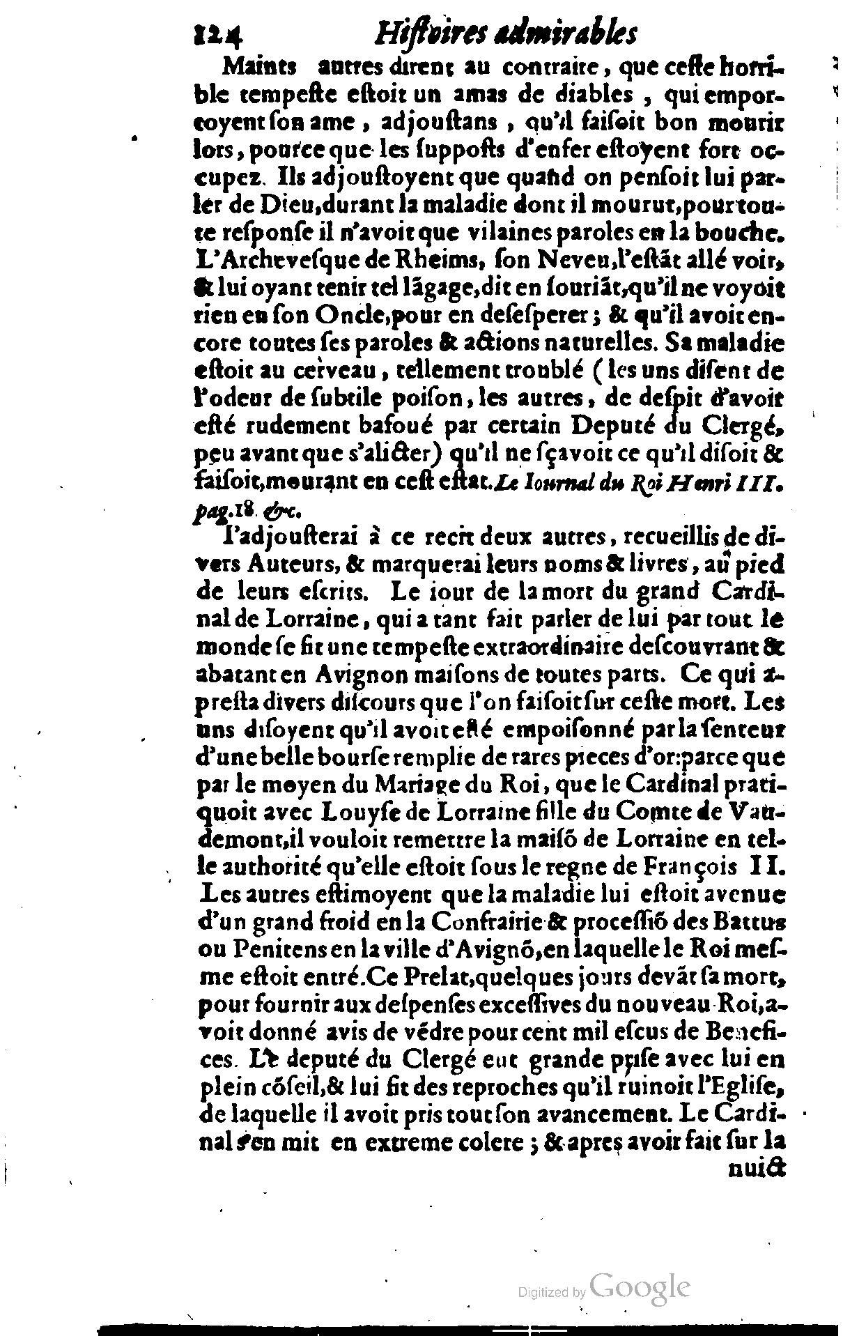 1628 - Jacques Crespin - Trésor d’histoires admirables et mémorables - BSB Munich