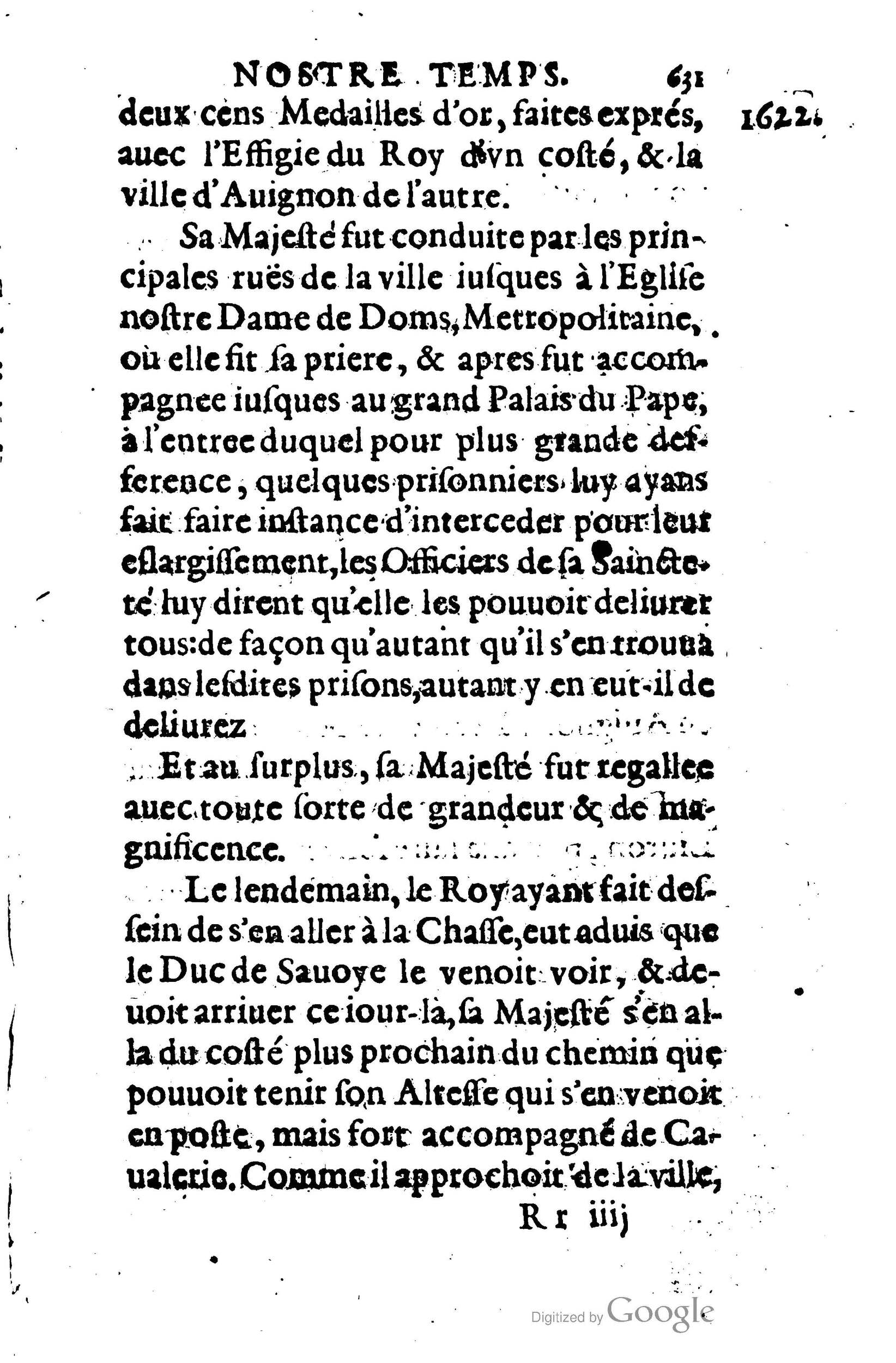 1623 - Joseph Bouillerot - Trésor de l’histoire générale de notre temps - BM Lyon