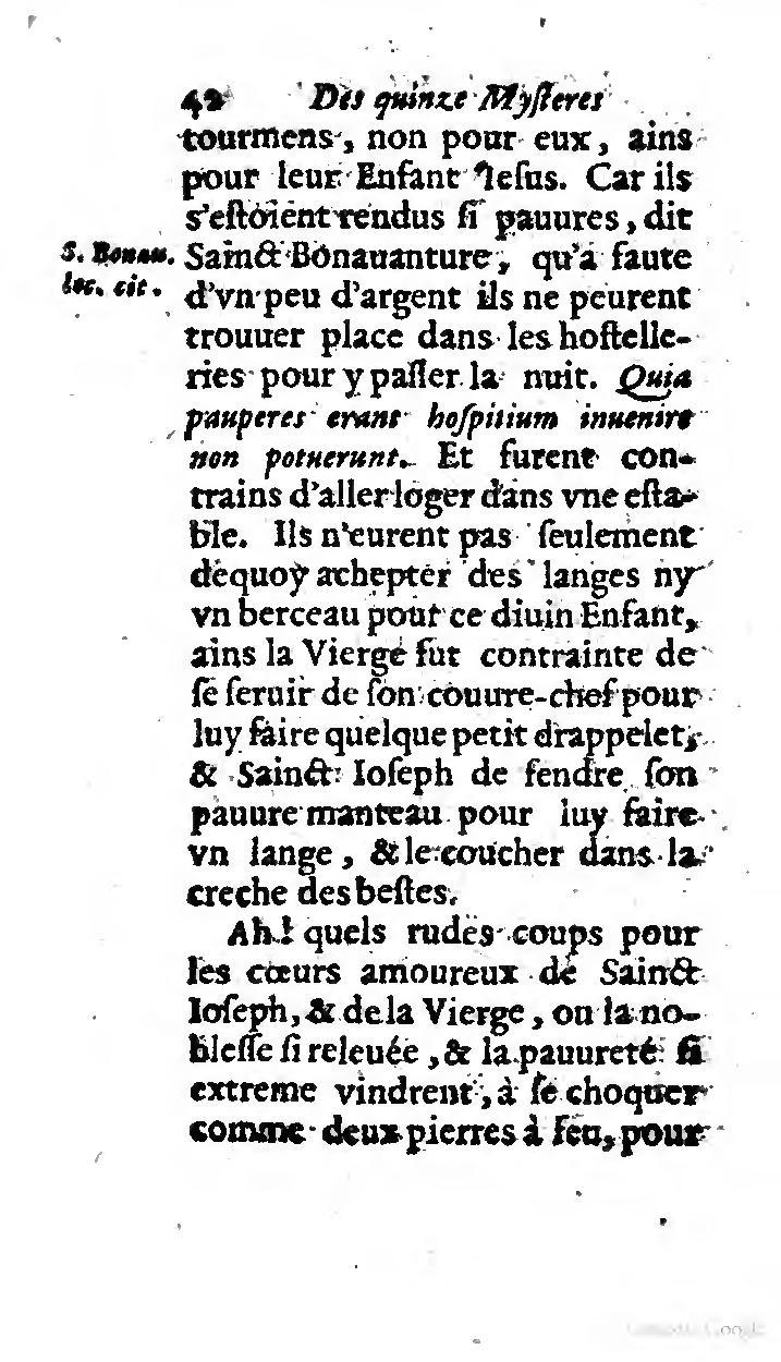 1646 - Jean Piot - Trésor inestimable de Saint-Joseph - BNC Rome