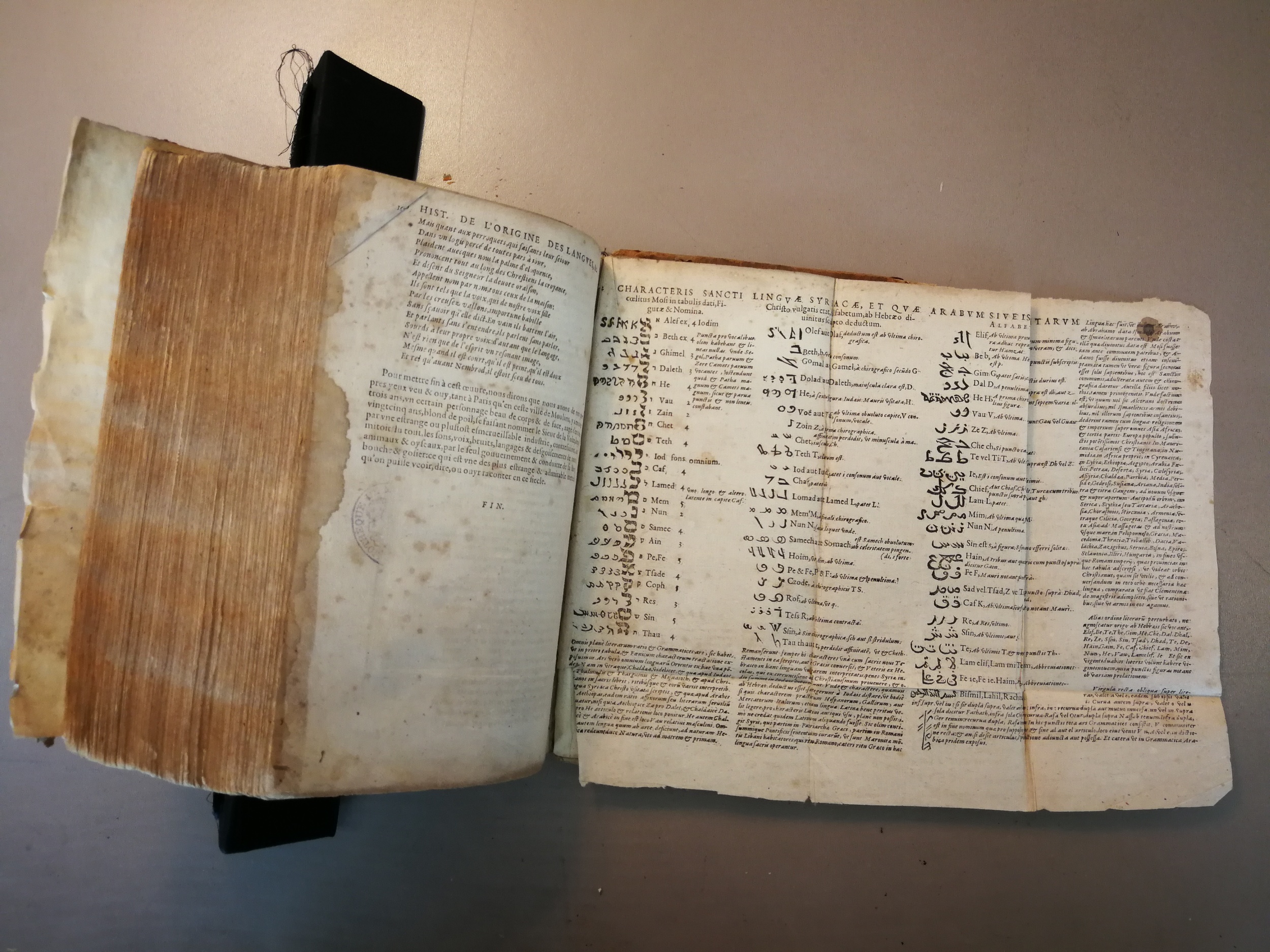 1619 - SHC - Trésor de l’histoire des langues de cet univers - BM Marseille