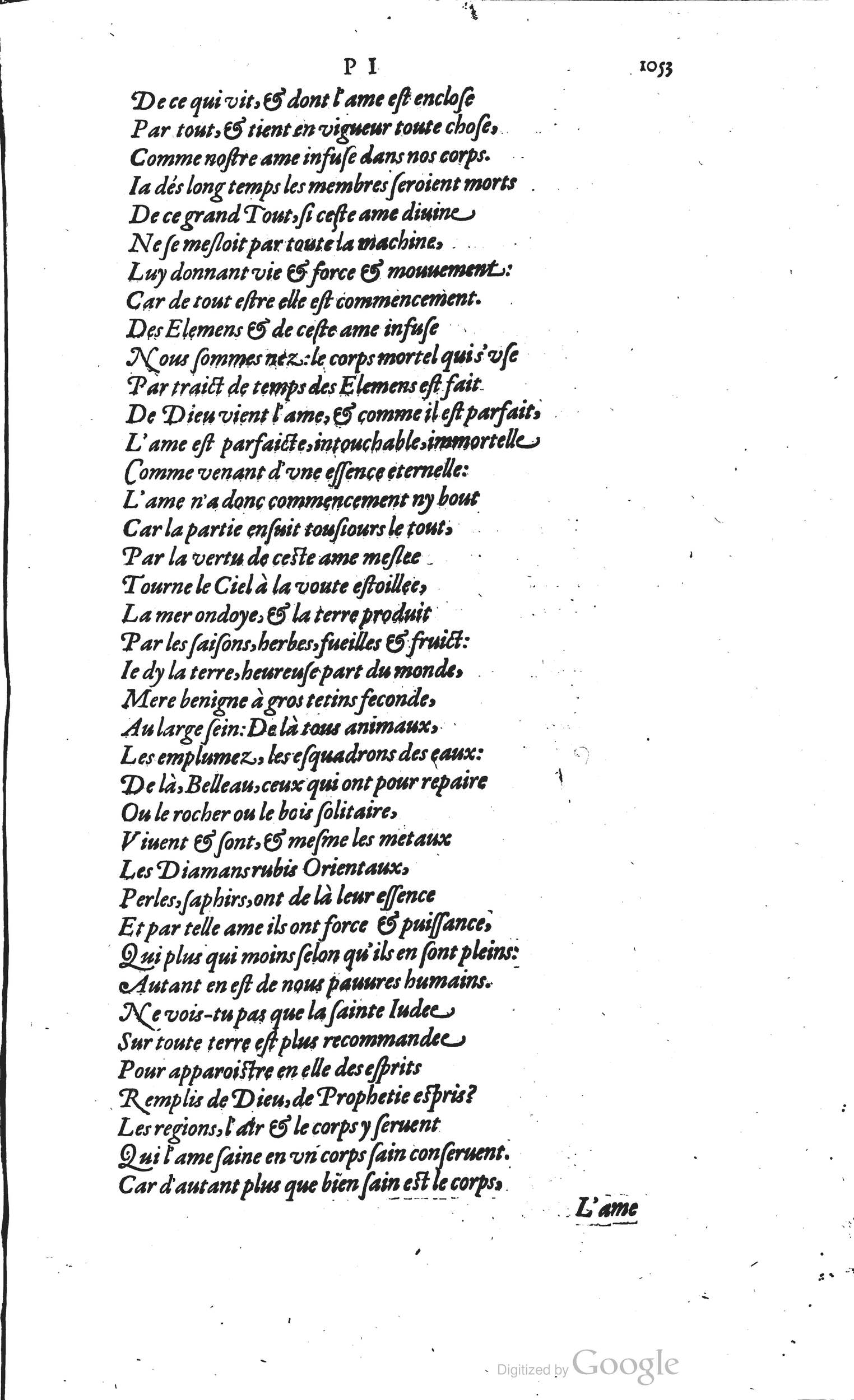 1585 - Barthélemy Honorat - Bibliothèques françaises - BSB Munich